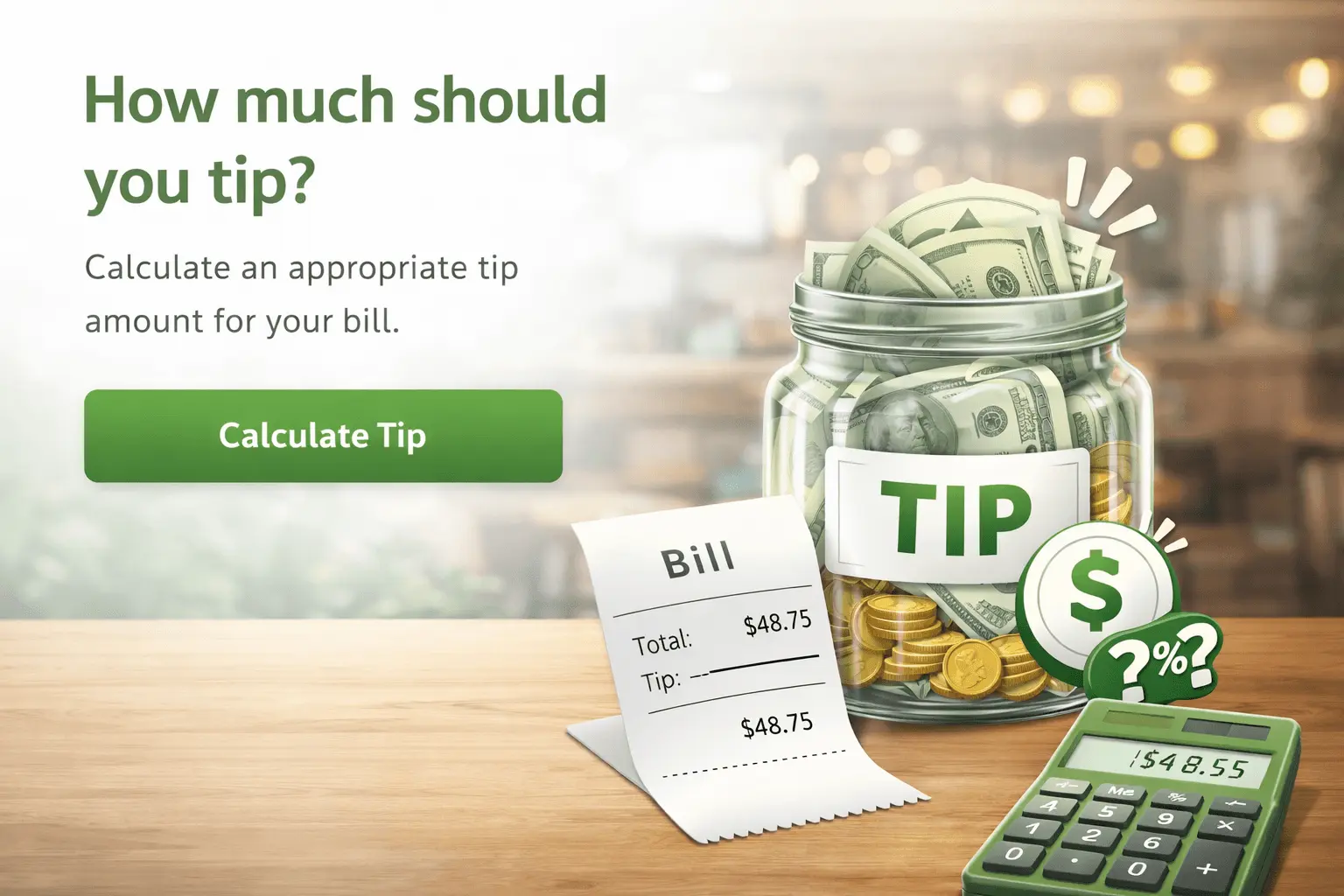 Screenshot 1 of Best Tip Calculator