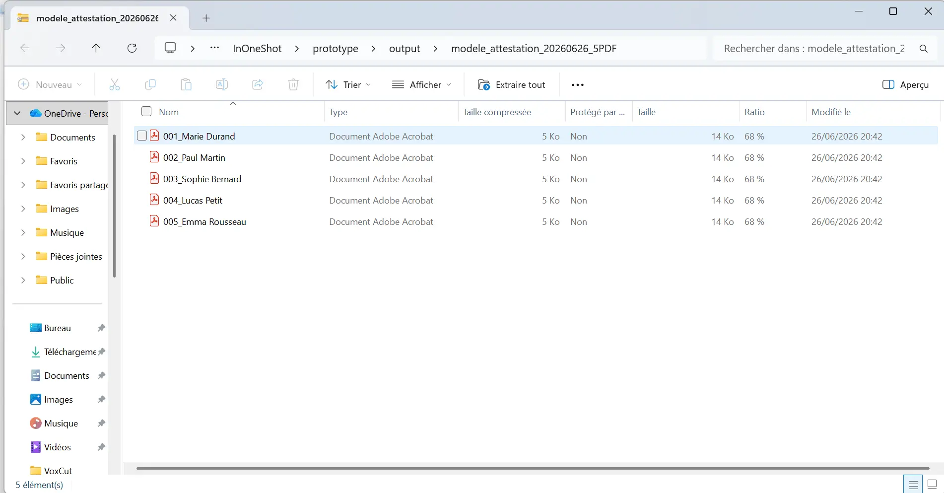Screenshot 2 of InOneShot