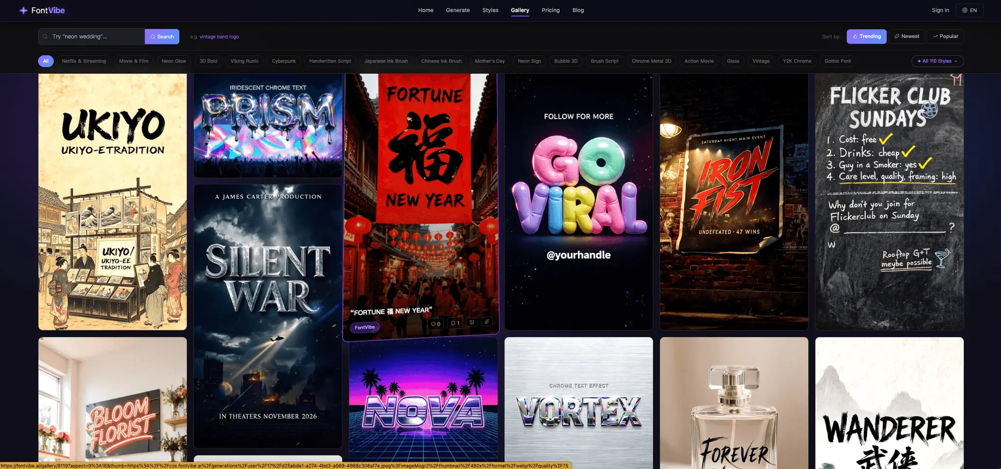 Screenshot 2 of FontVibe