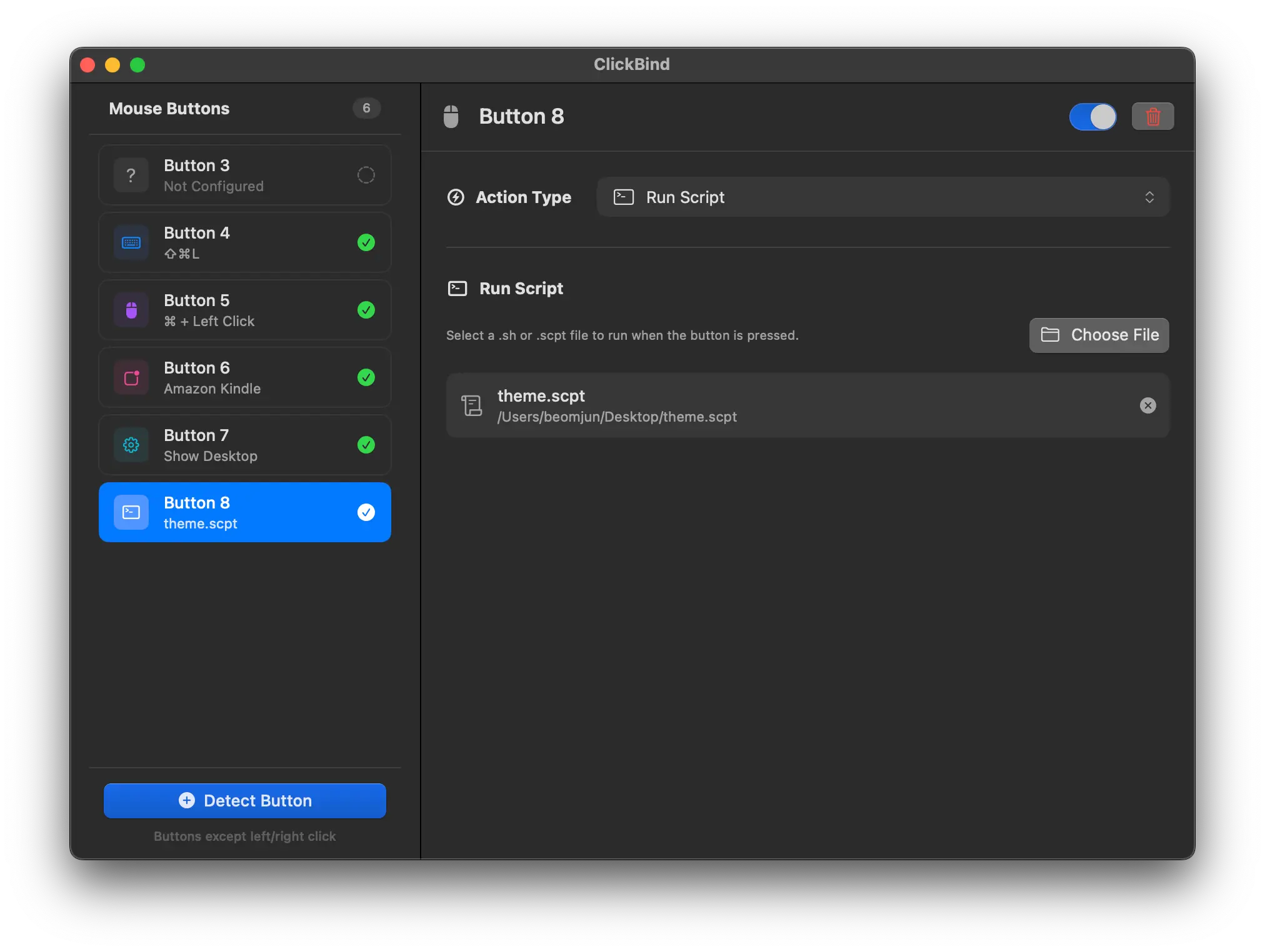 Screenshot 6 of ClickBind