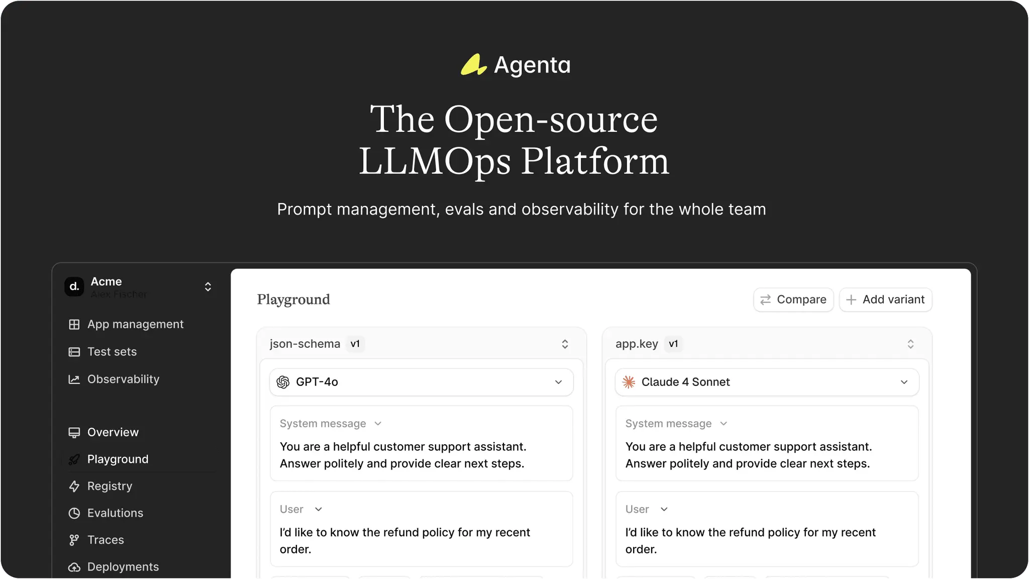 Screenshot 3 of Agenta