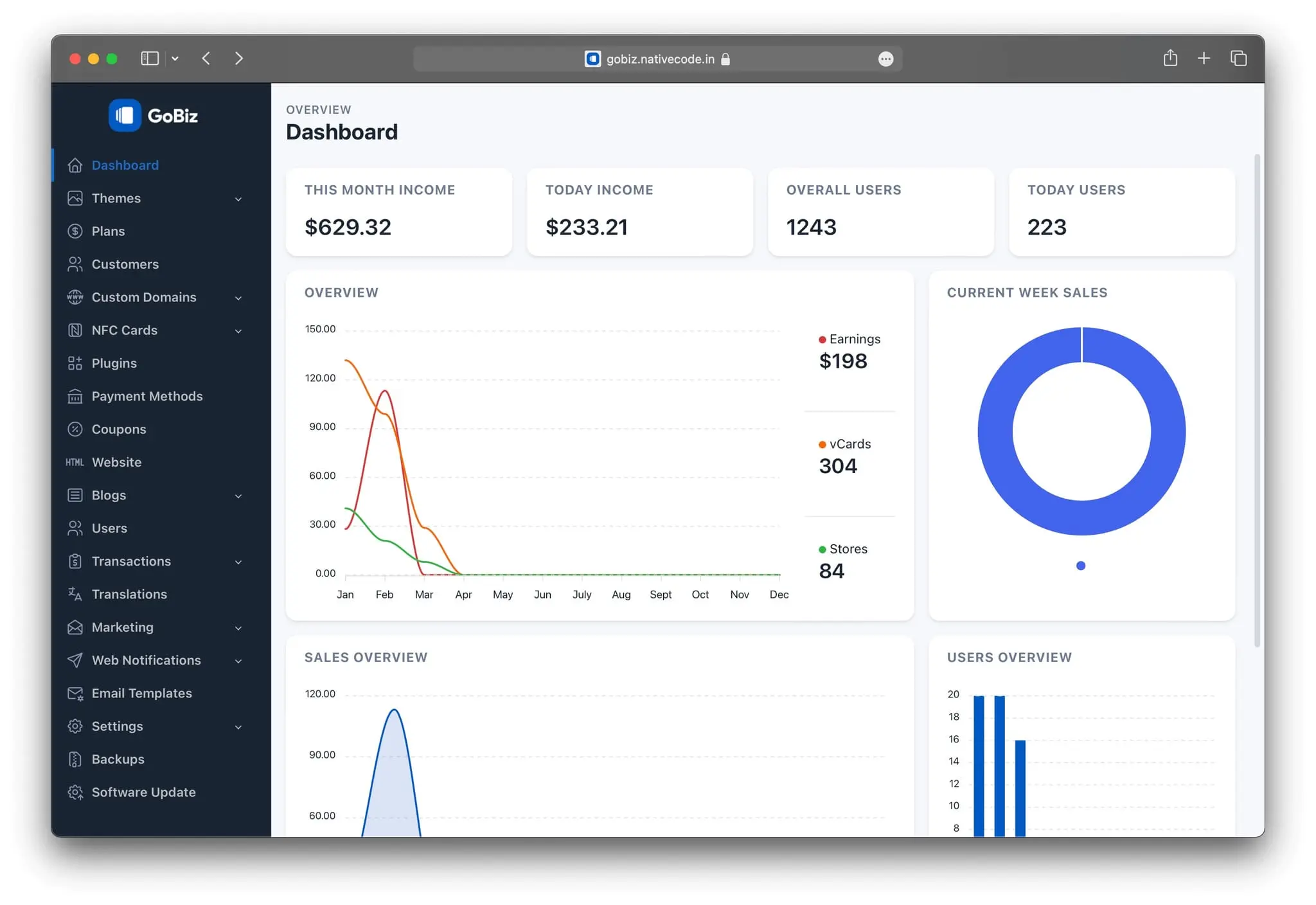 Screenshot 1 of GoBiz