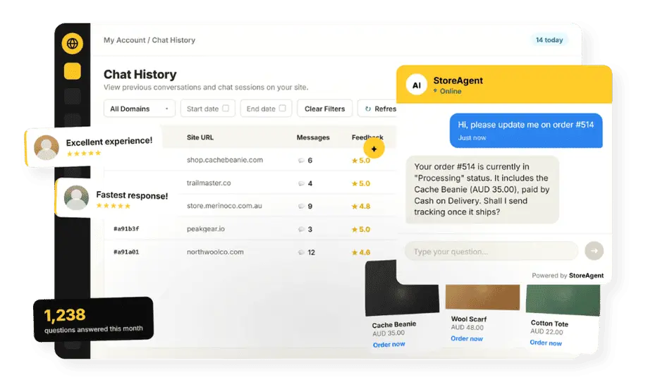 Screenshot 4 of StoreAgent AI
