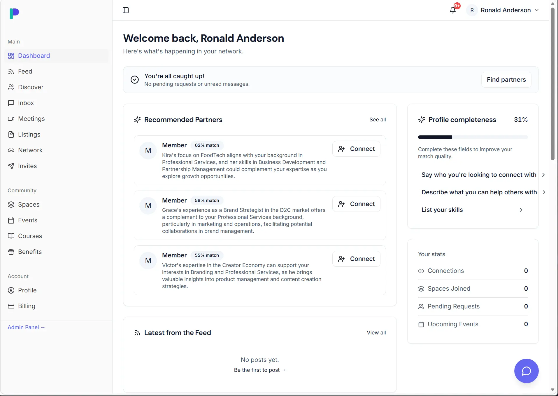 Screenshot 1 of PartnerMatch