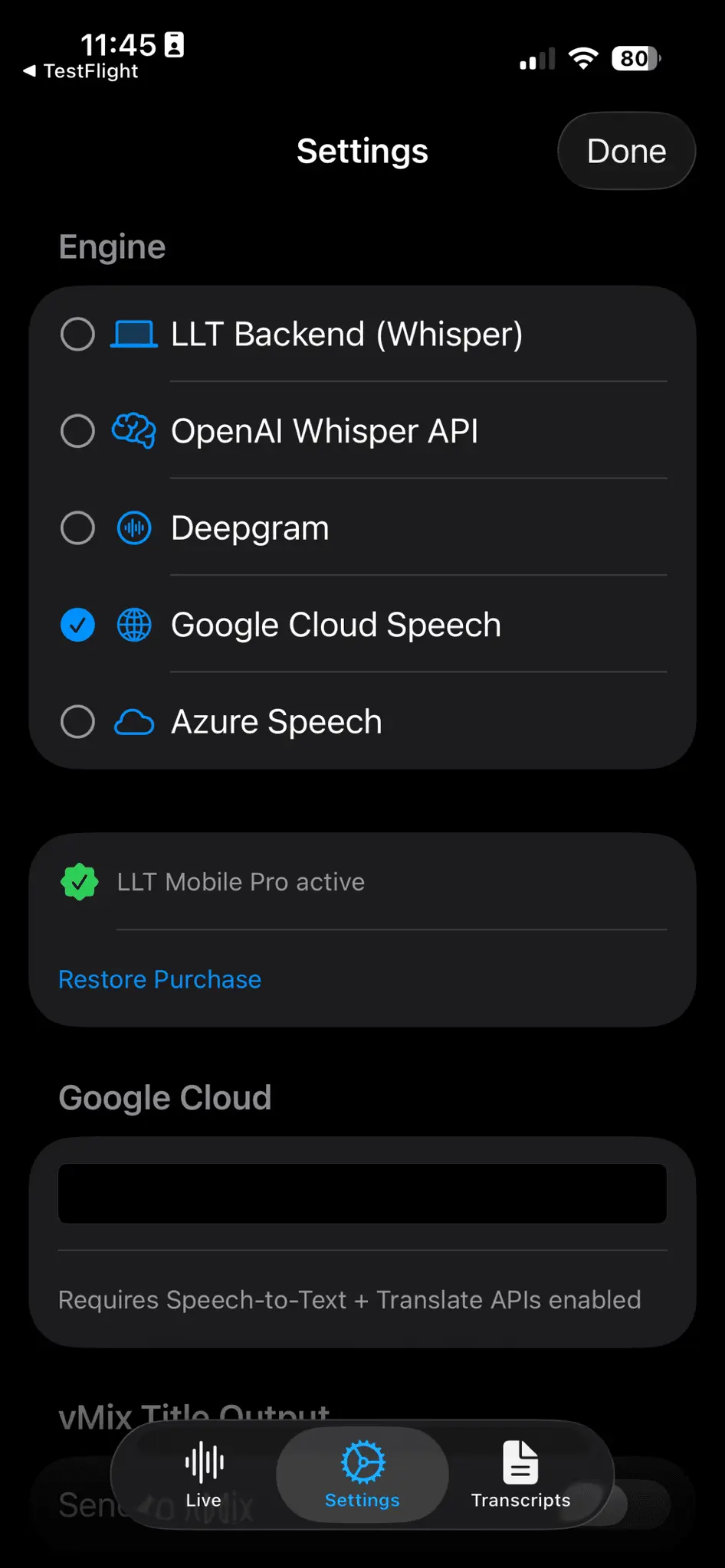 Screenshot 5 of LLT Mobile