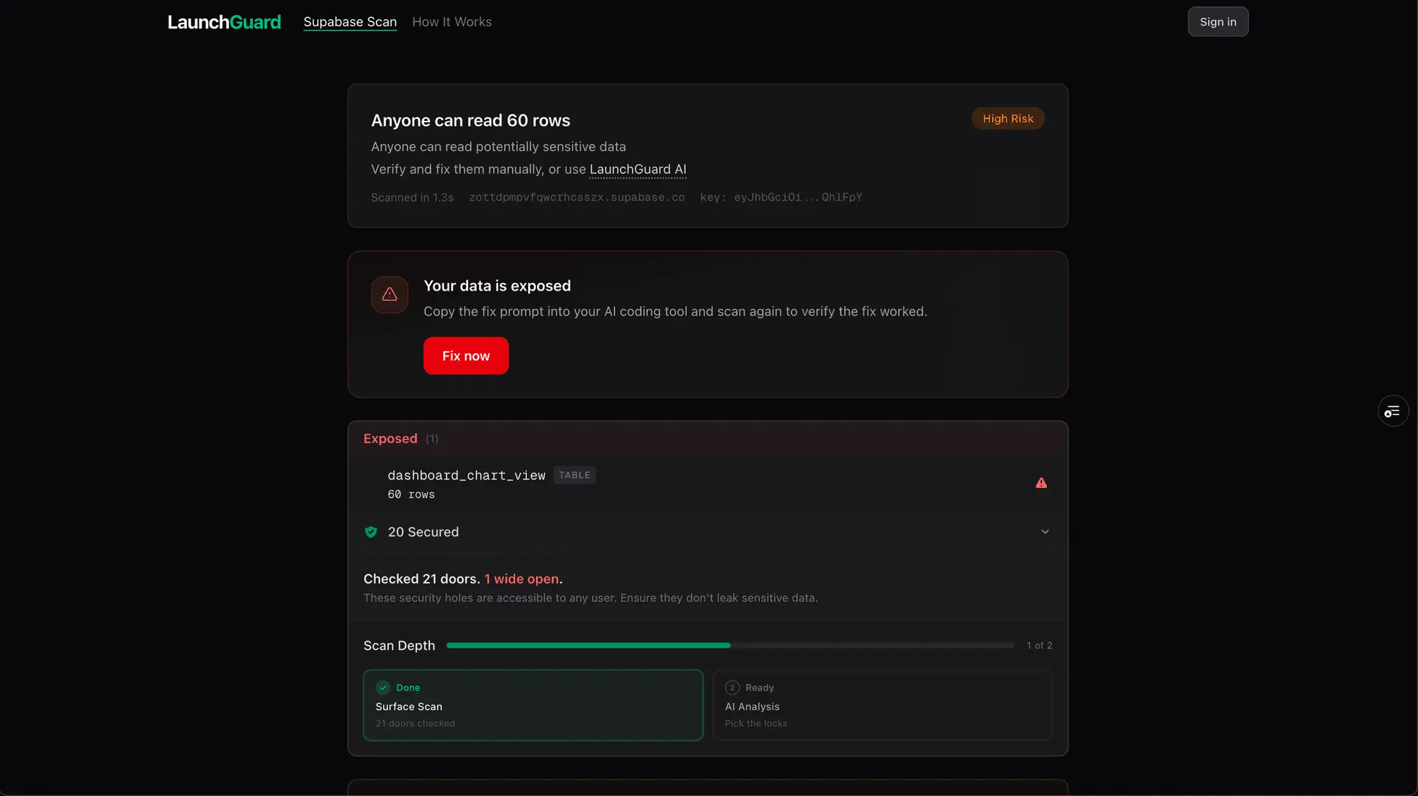 Screenshot 3 of LaunchGuard