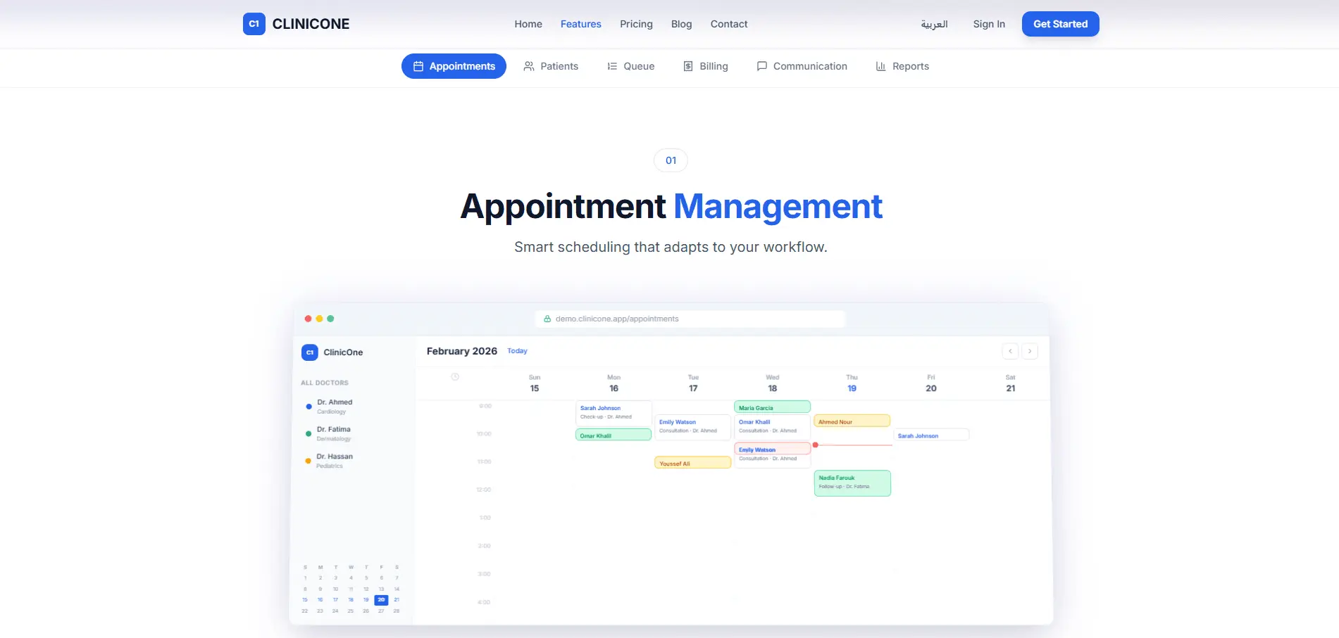 Screenshot 2 of ClinicOne