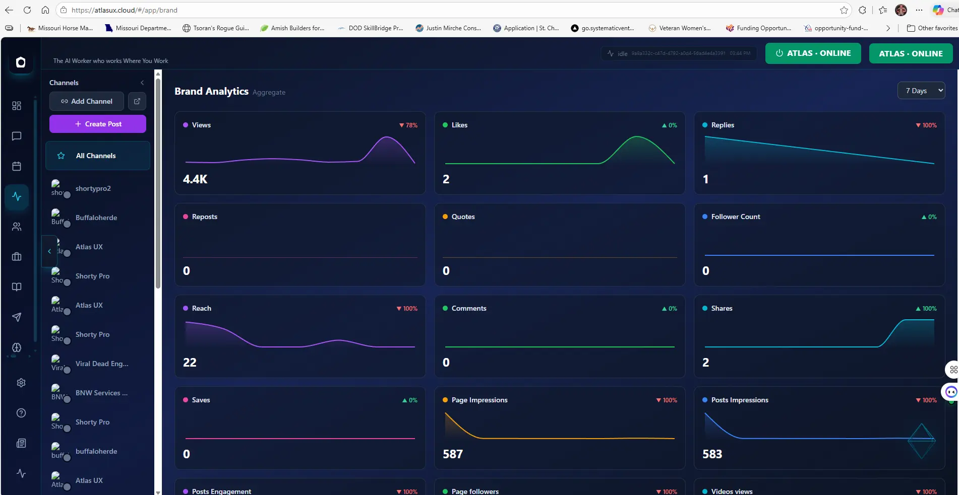 Screenshot 9 of Atlas UX