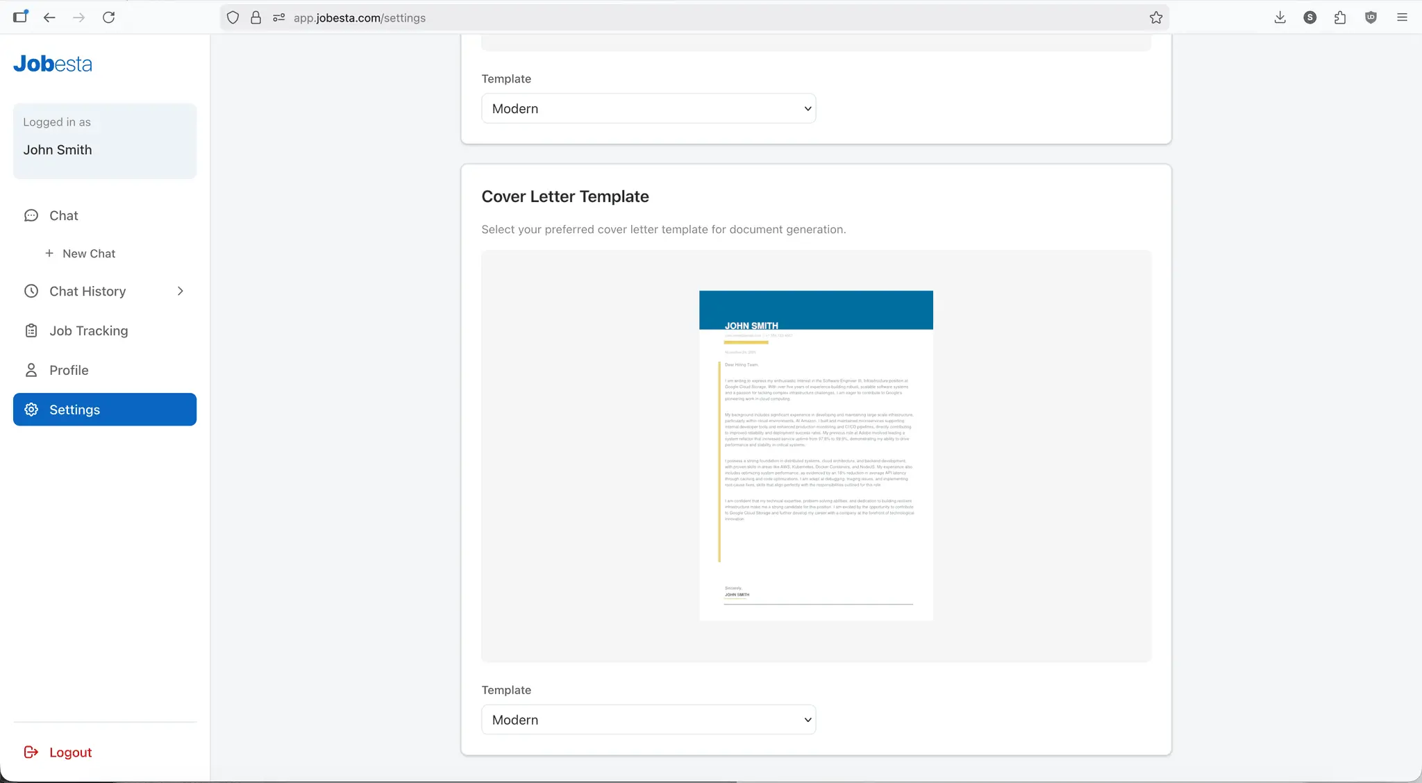 Screenshot 1 of Jobesta
