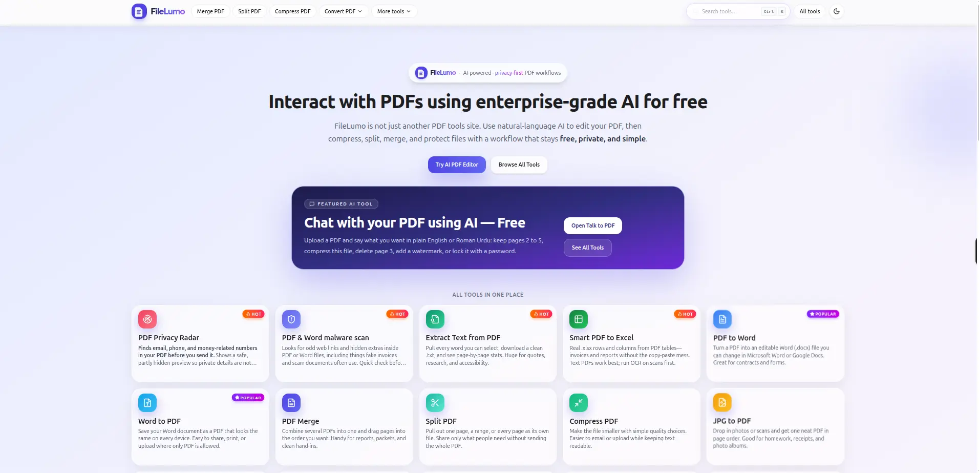 Screenshot 1 of FileLumo