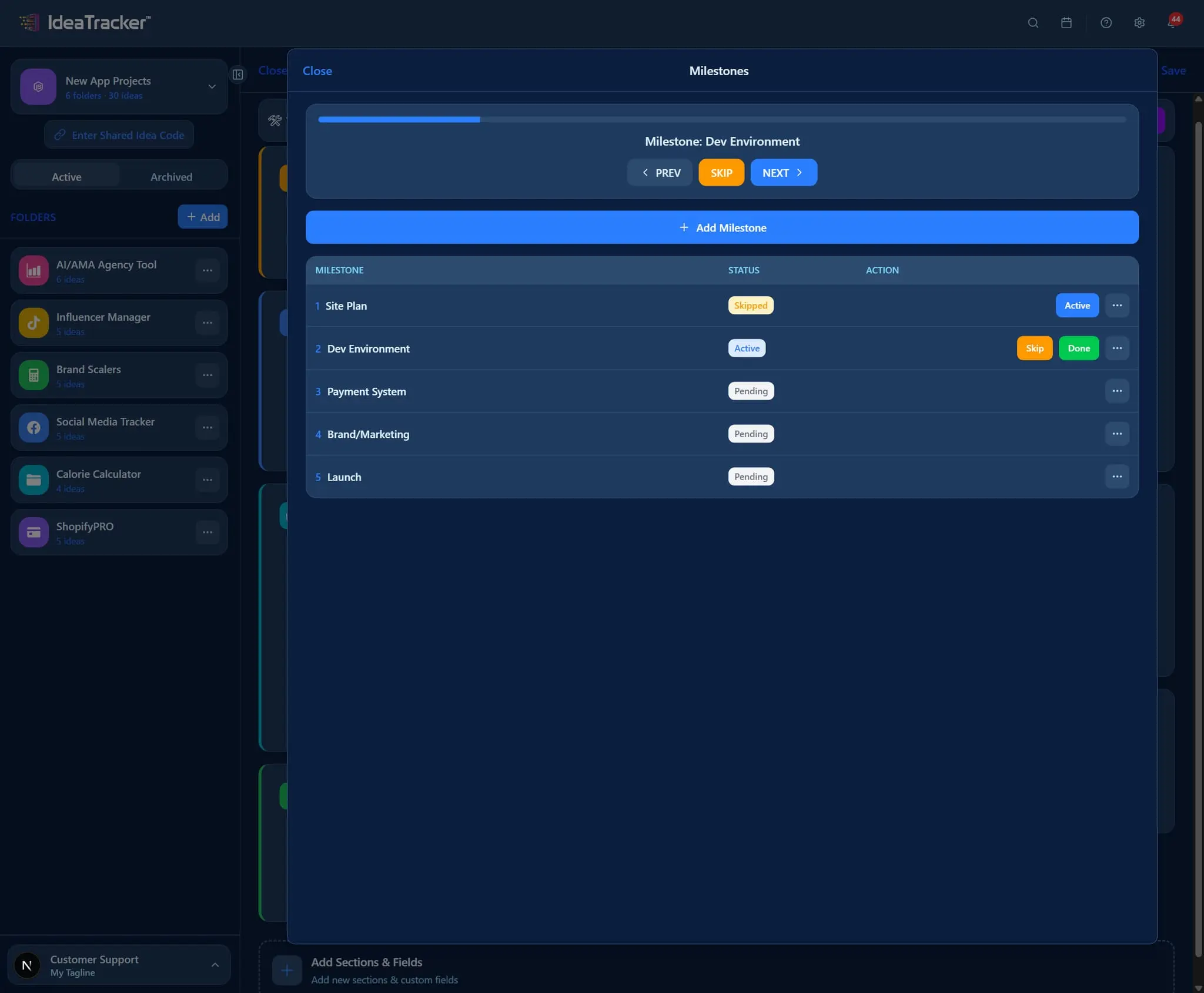 Screenshot 6 of IdeaTracker