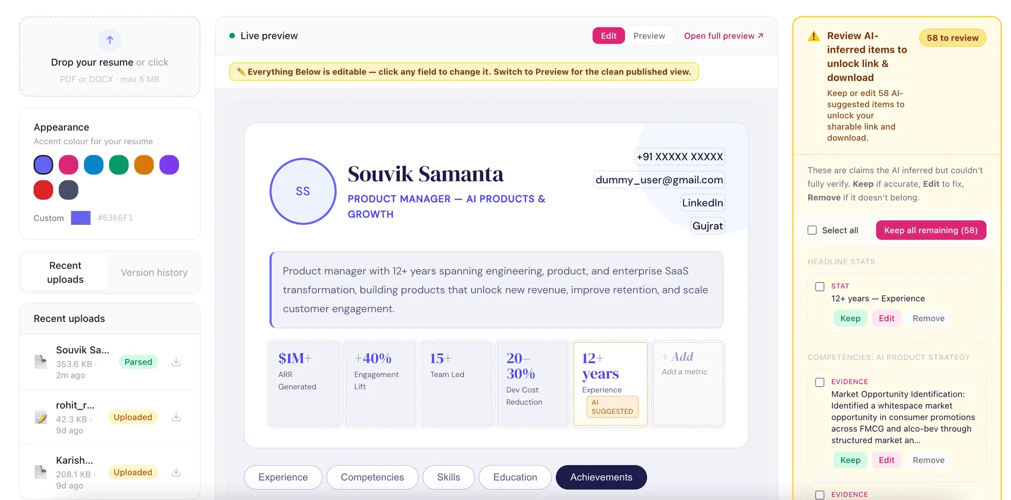 Screenshot 1 of Folio-Fy