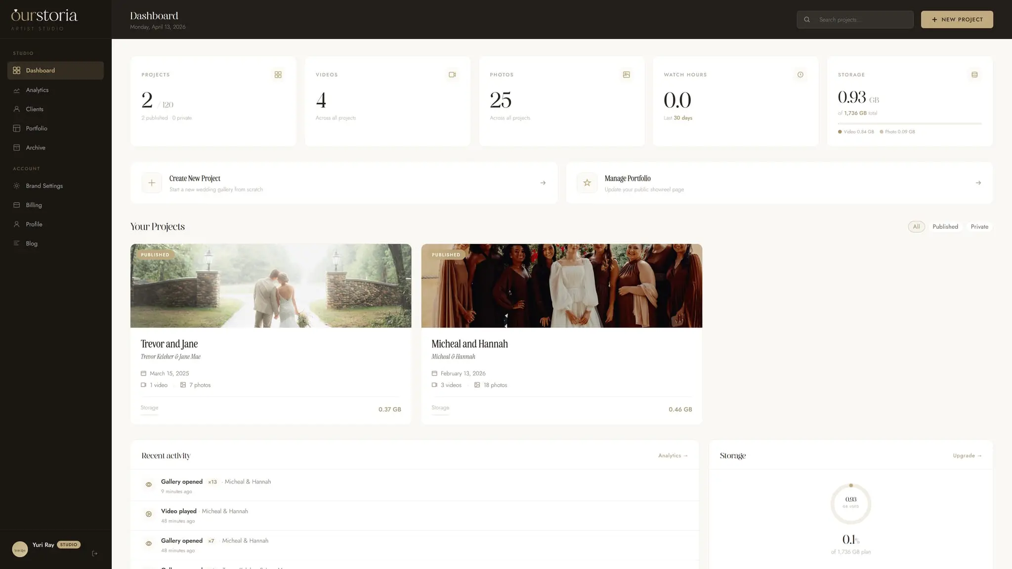 Screenshot 1 of Ourstoria