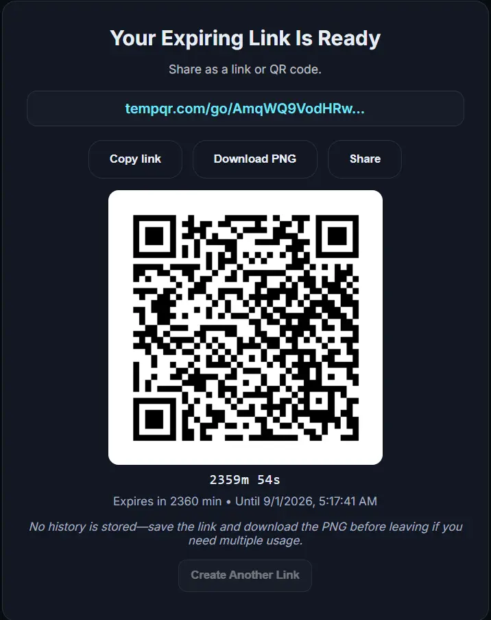 Screenshot 3 of TempQR