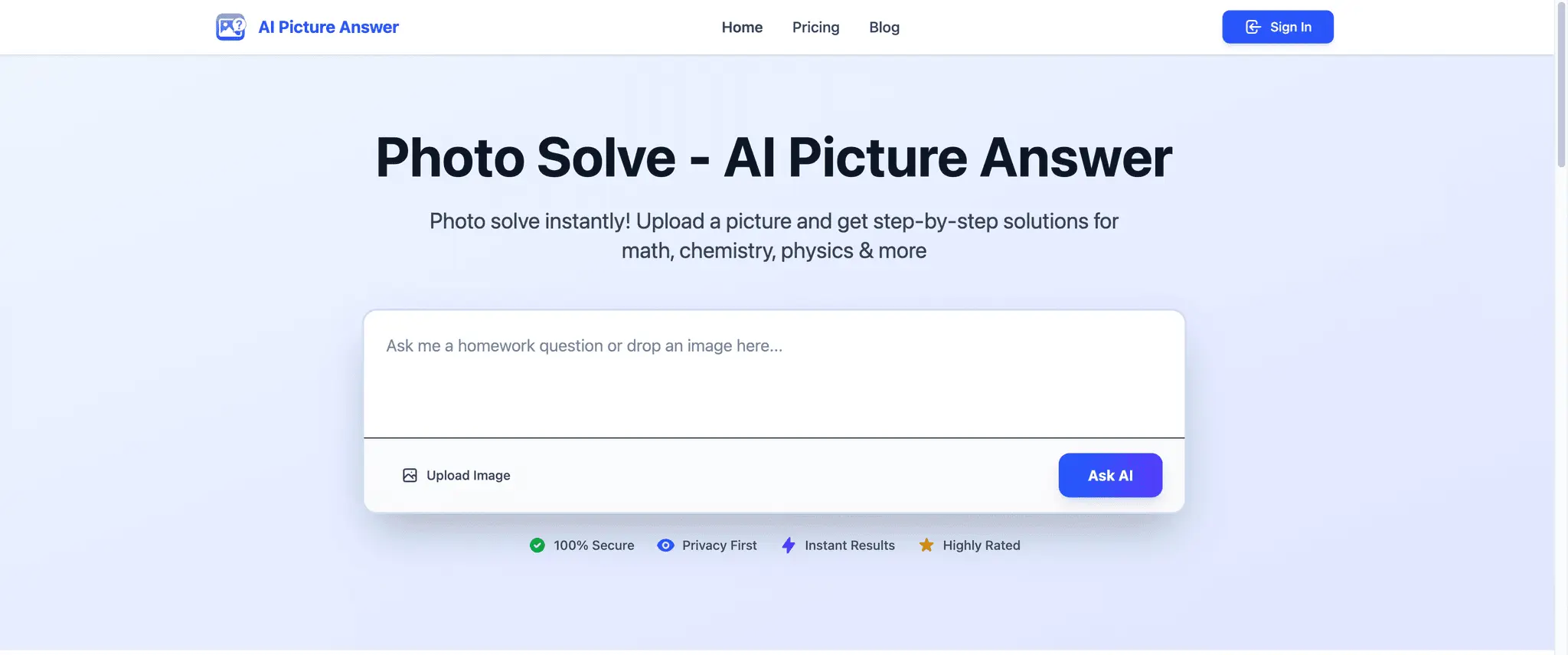 Screenshot 2 of Ai Picture Answer