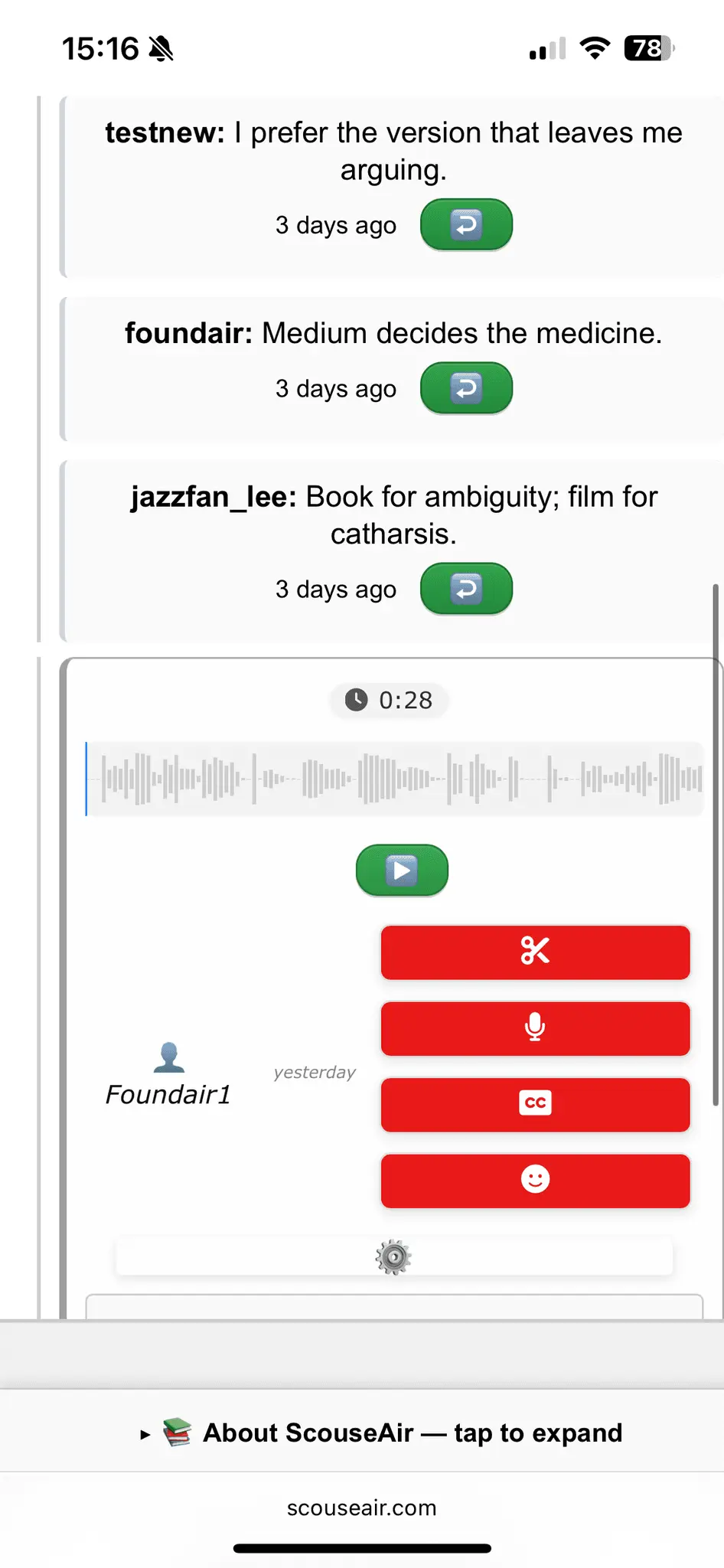 Screenshot 6 of ScouseAir