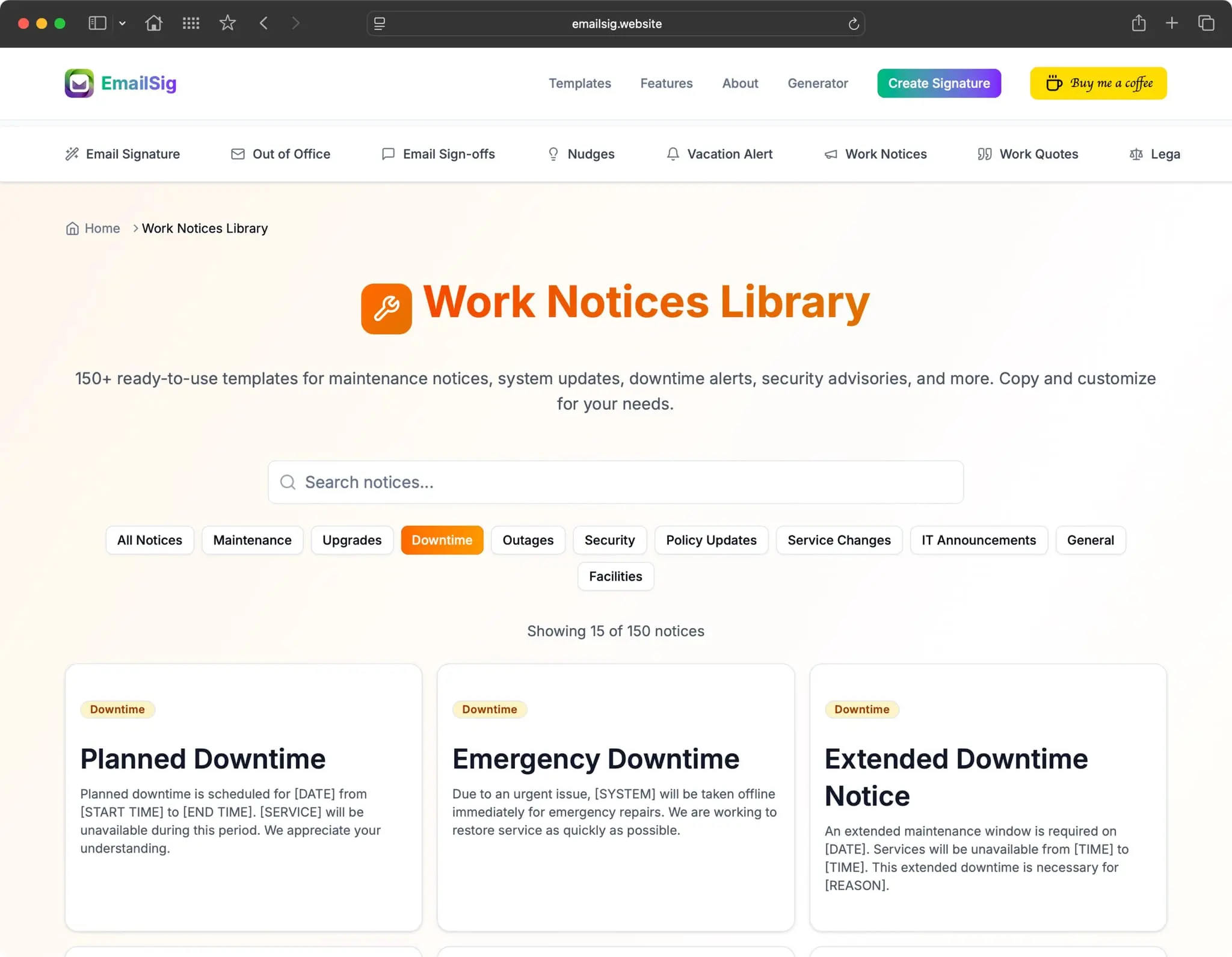 Screenshot 4 of EmailSig