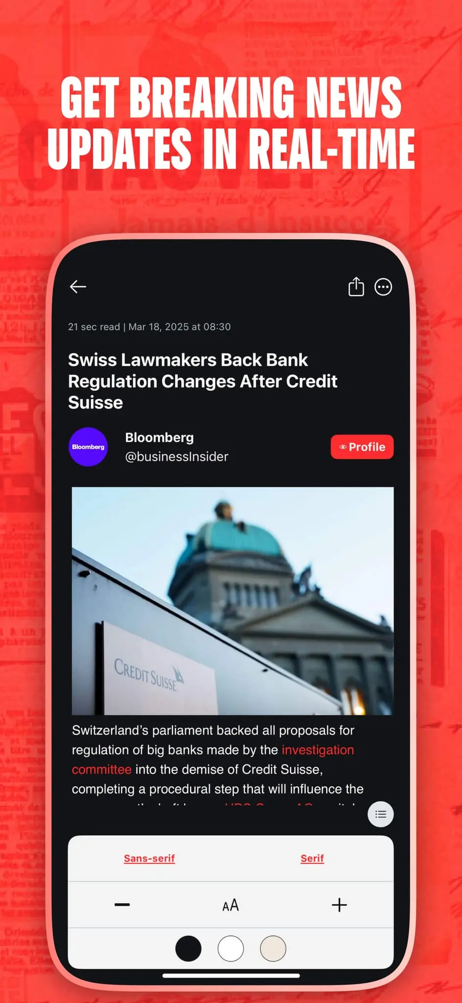 Screenshot 5 of Newsreadeck - Unbiased Newss