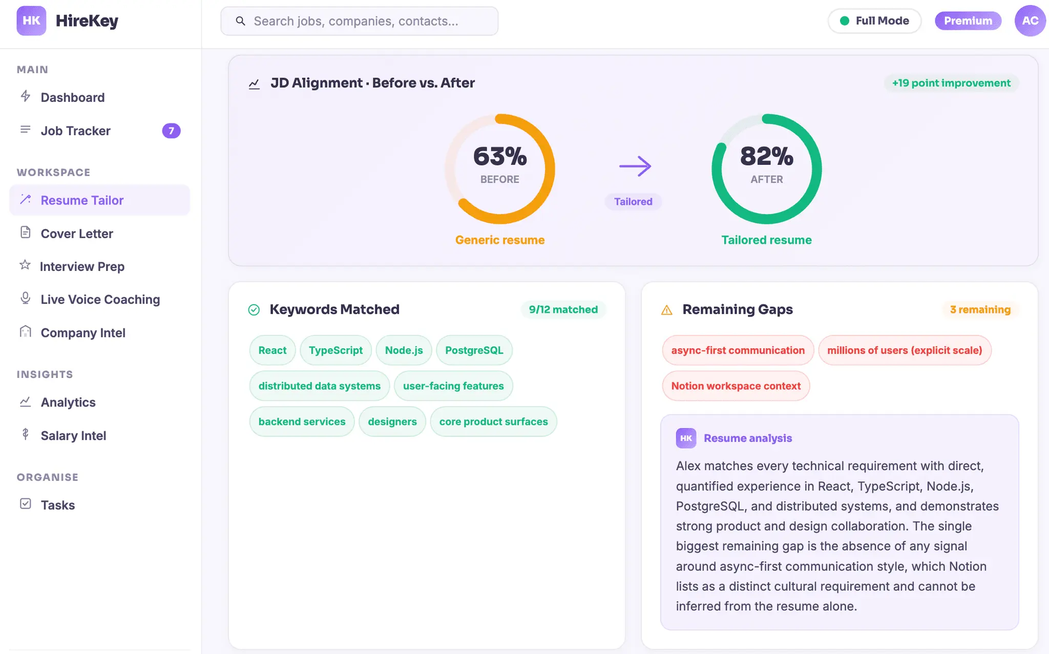 Screenshot 1 of HireKey