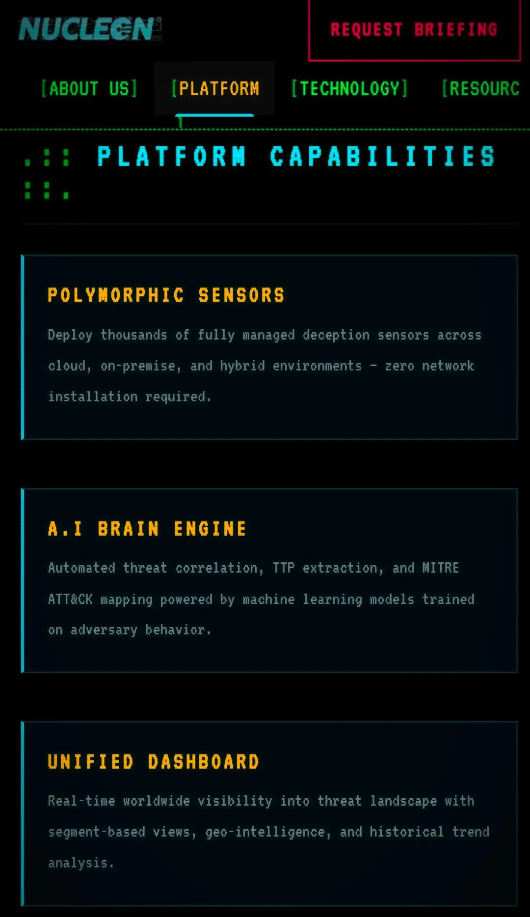 Screenshot 4 of Nucleon Cyber