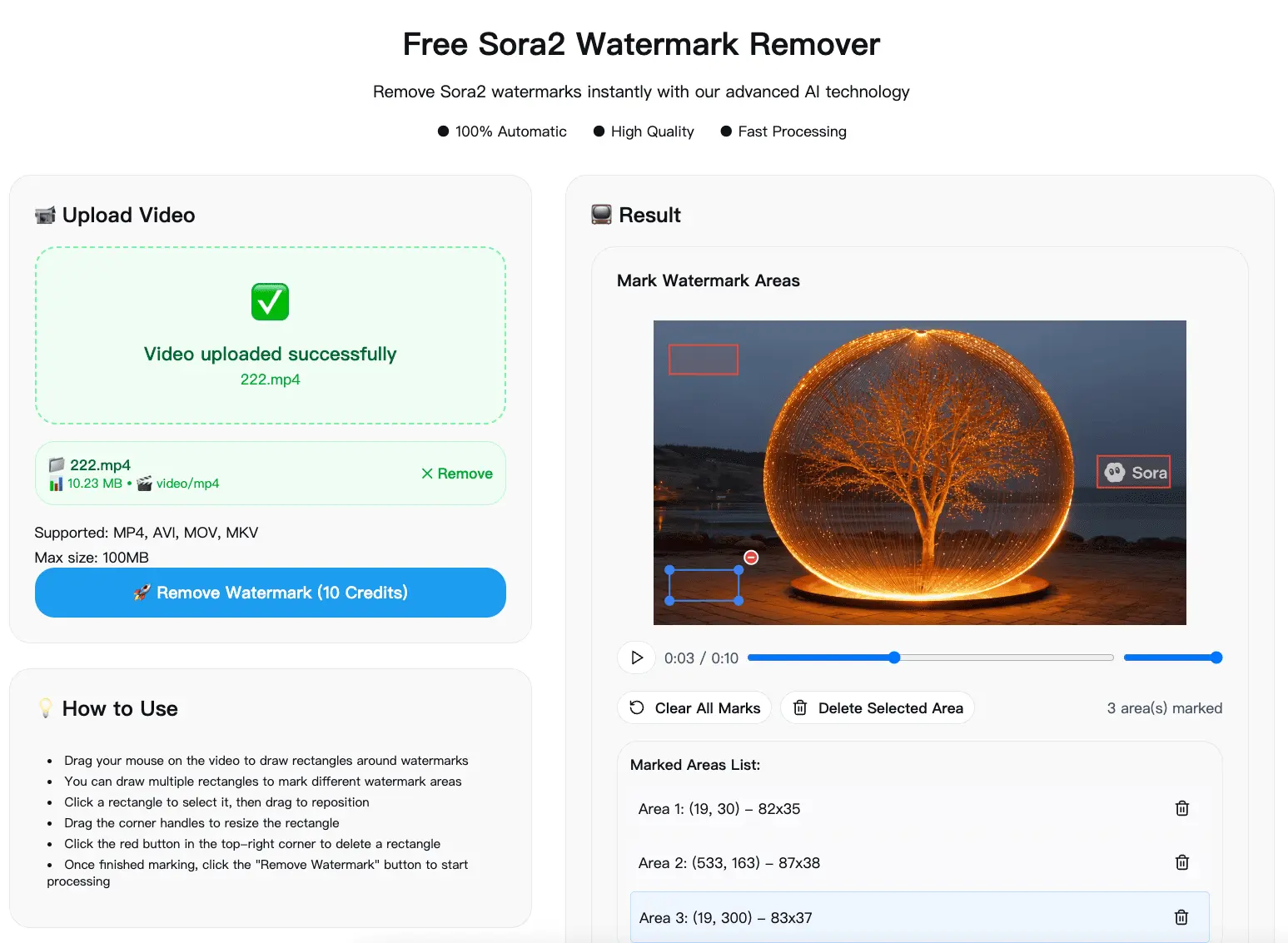 Screenshot 2 of Sor2 Watermark Remover 