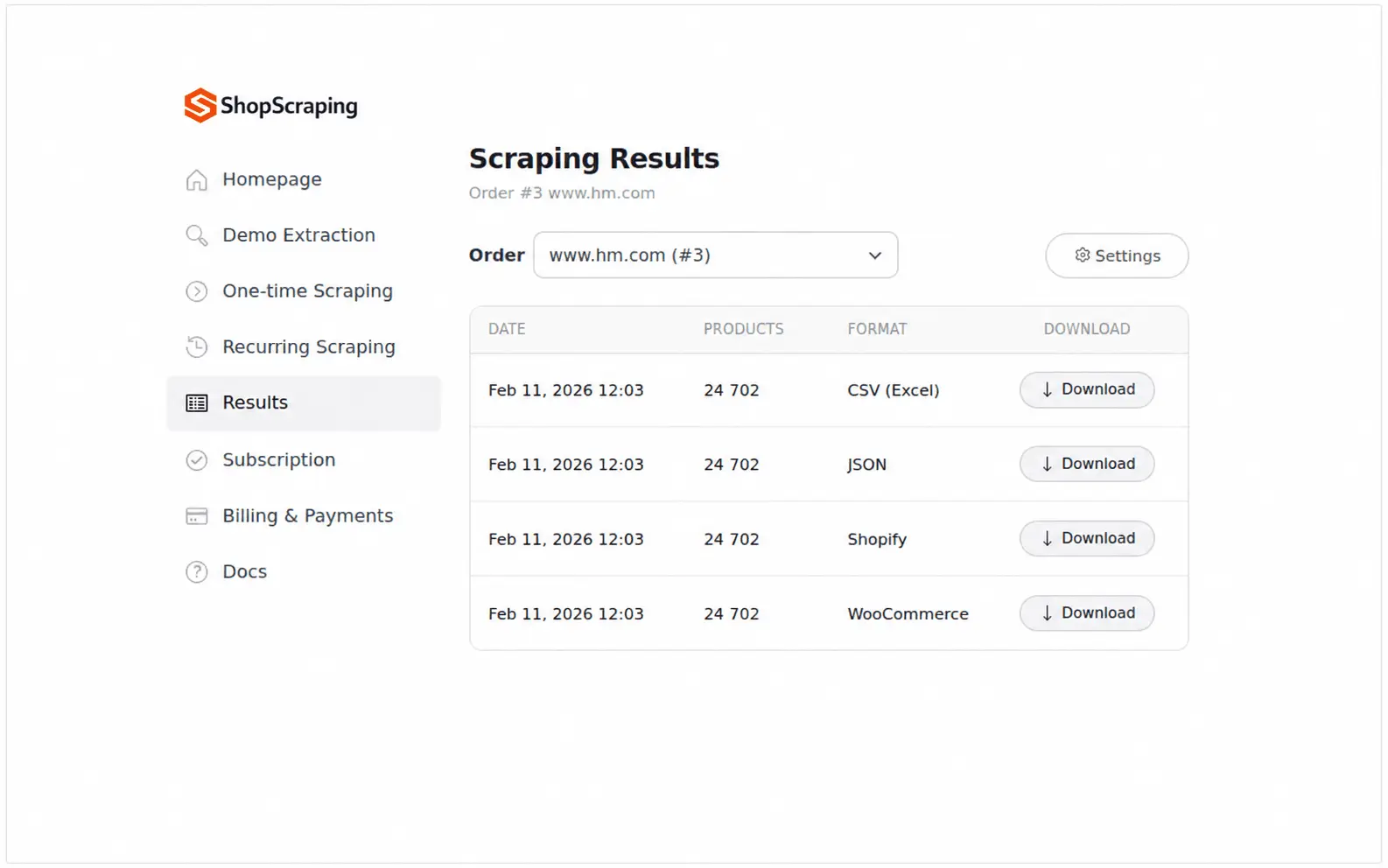 Screenshot 6 of ShopScraping