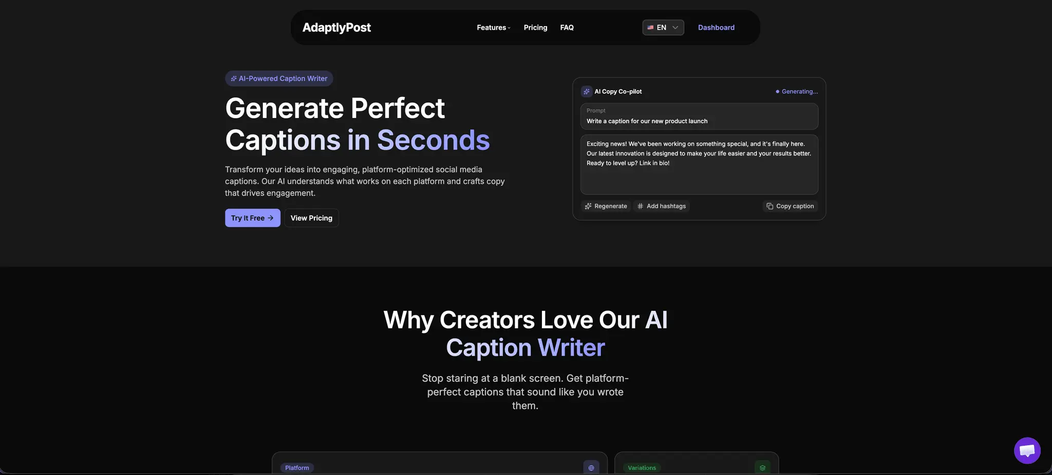 Screenshot 2 of AdaptlyPost