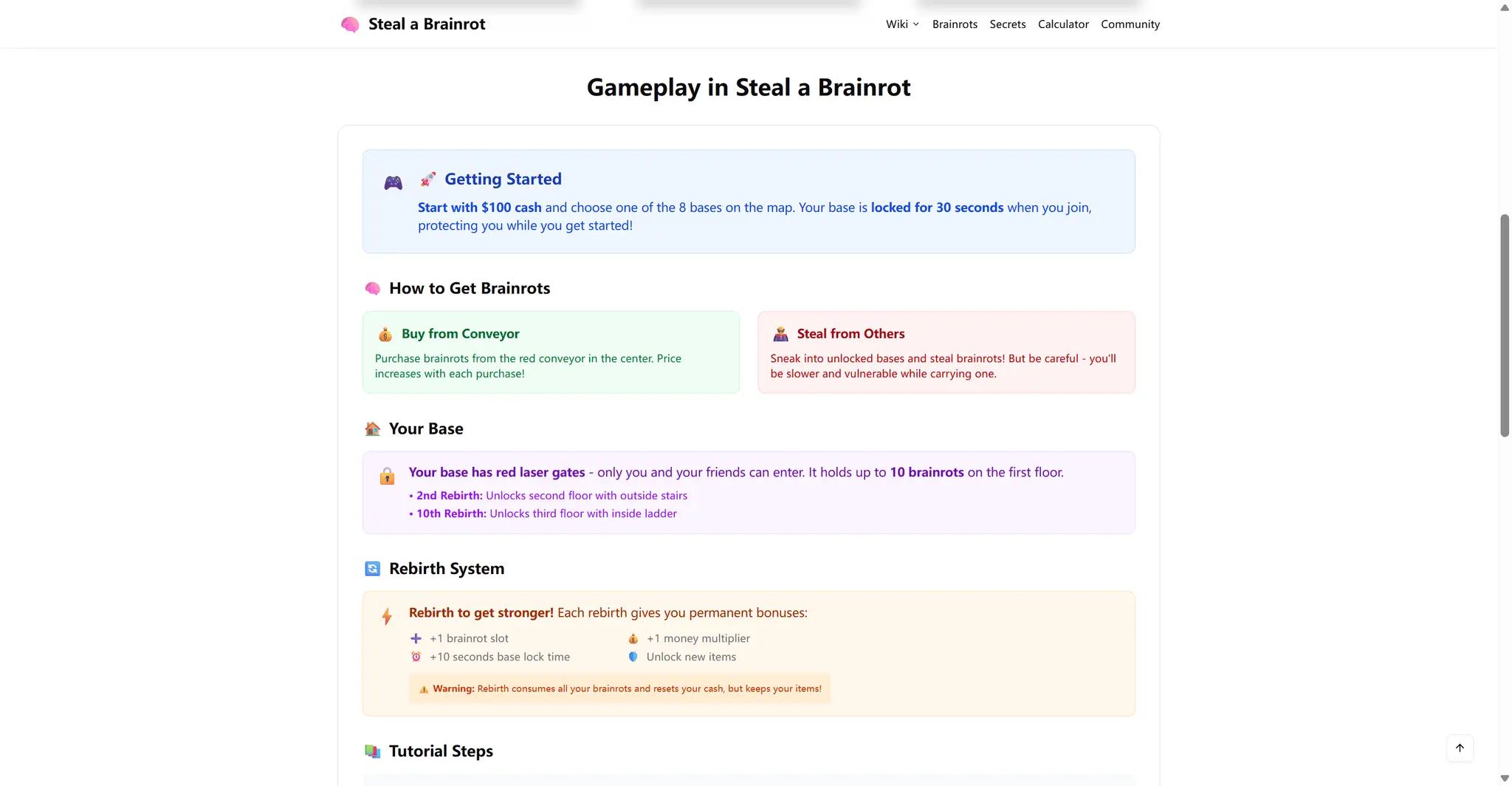 Screenshot 2 of Steal a Brainrot fan