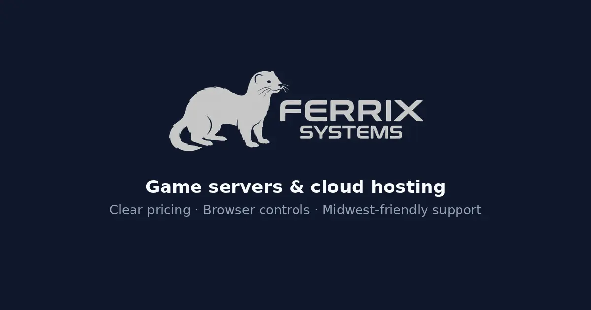 Screenshot 1 of Ferrix Systems