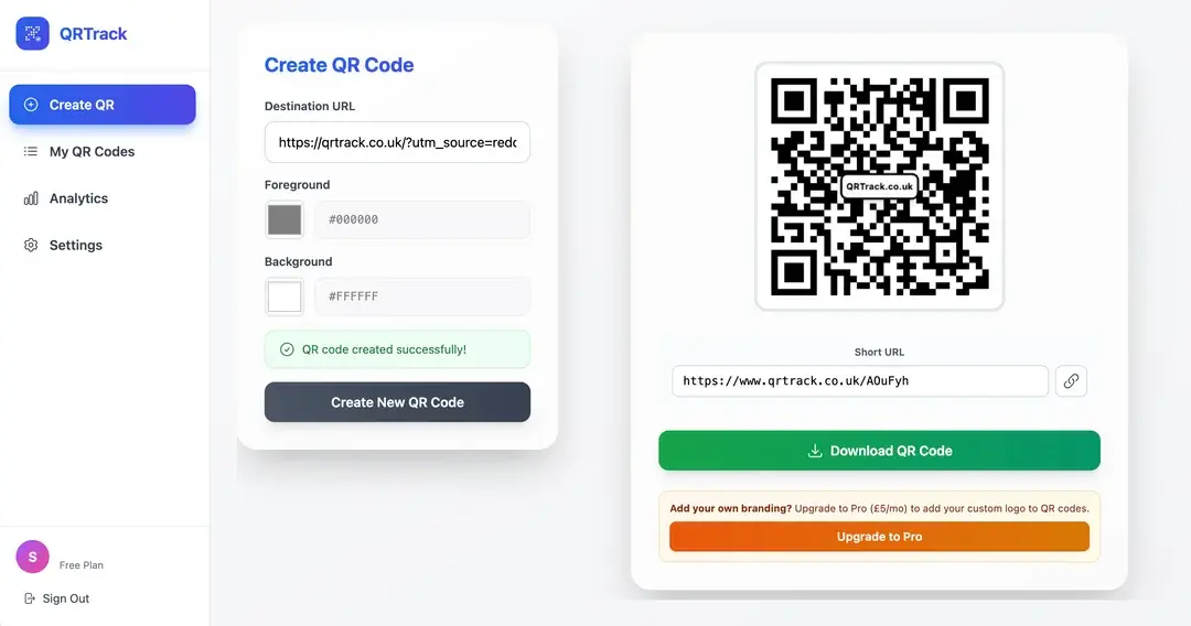 Screenshot 6 of QRTrack - QR Code With Analysis