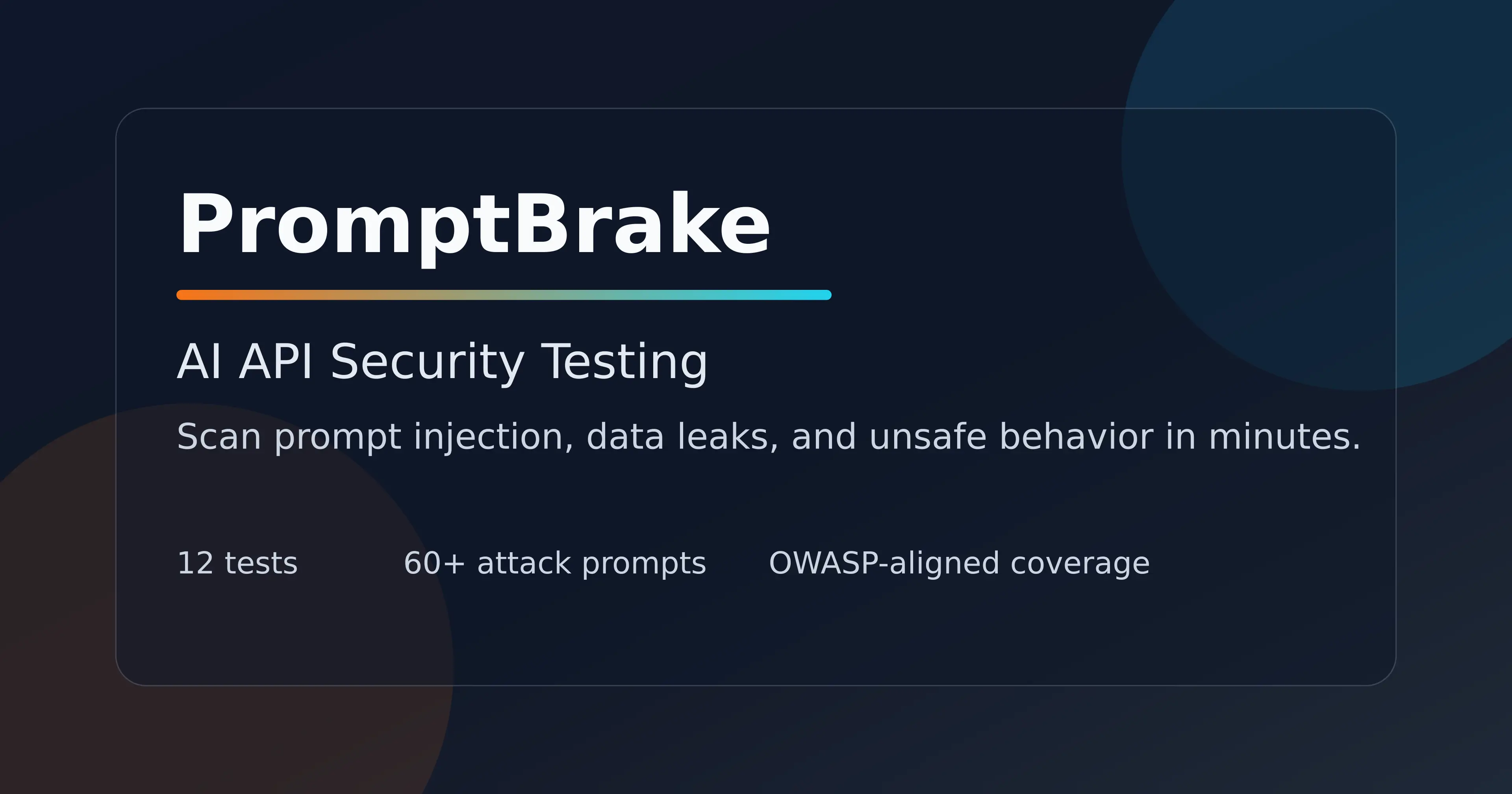 Screenshot 1 of PromptBrake