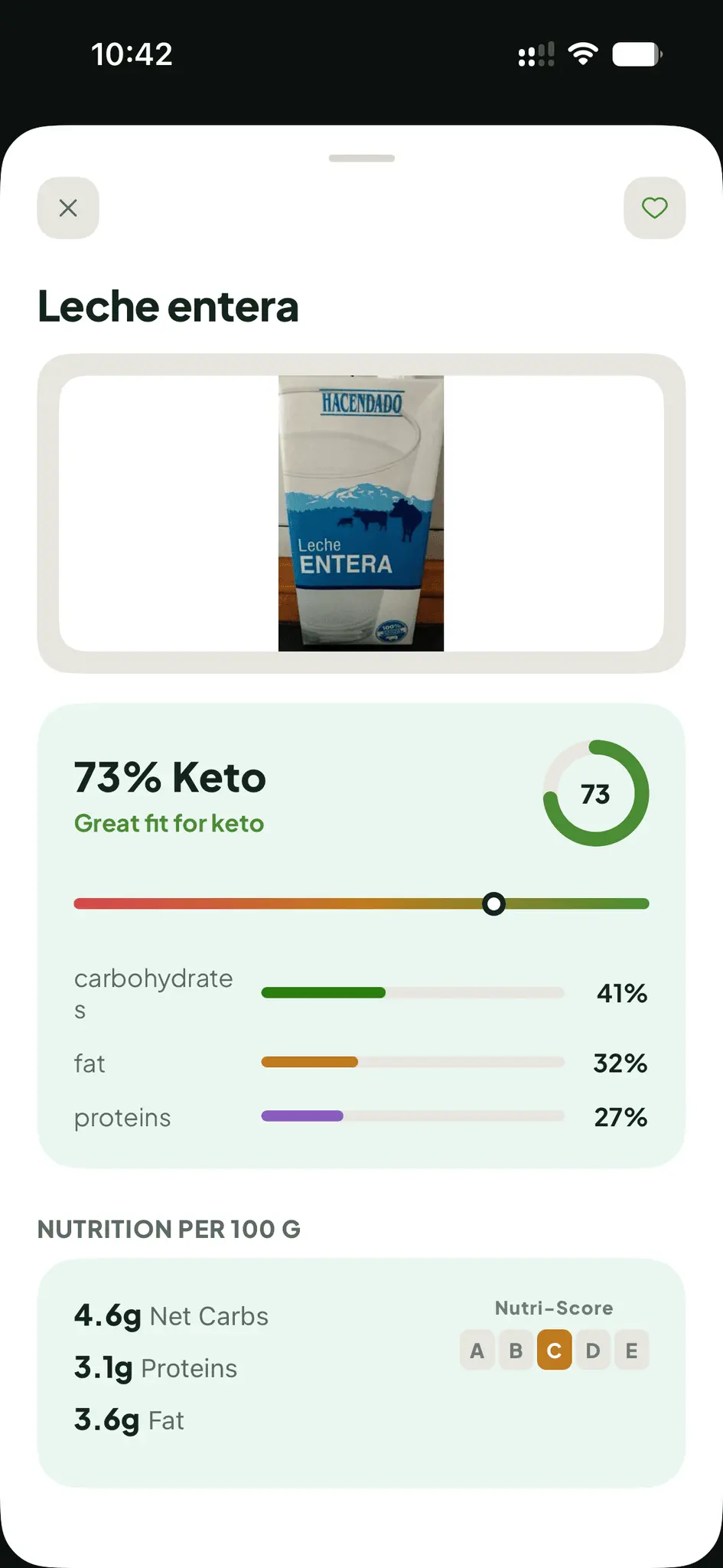 Screenshot 4 of KetoScanner