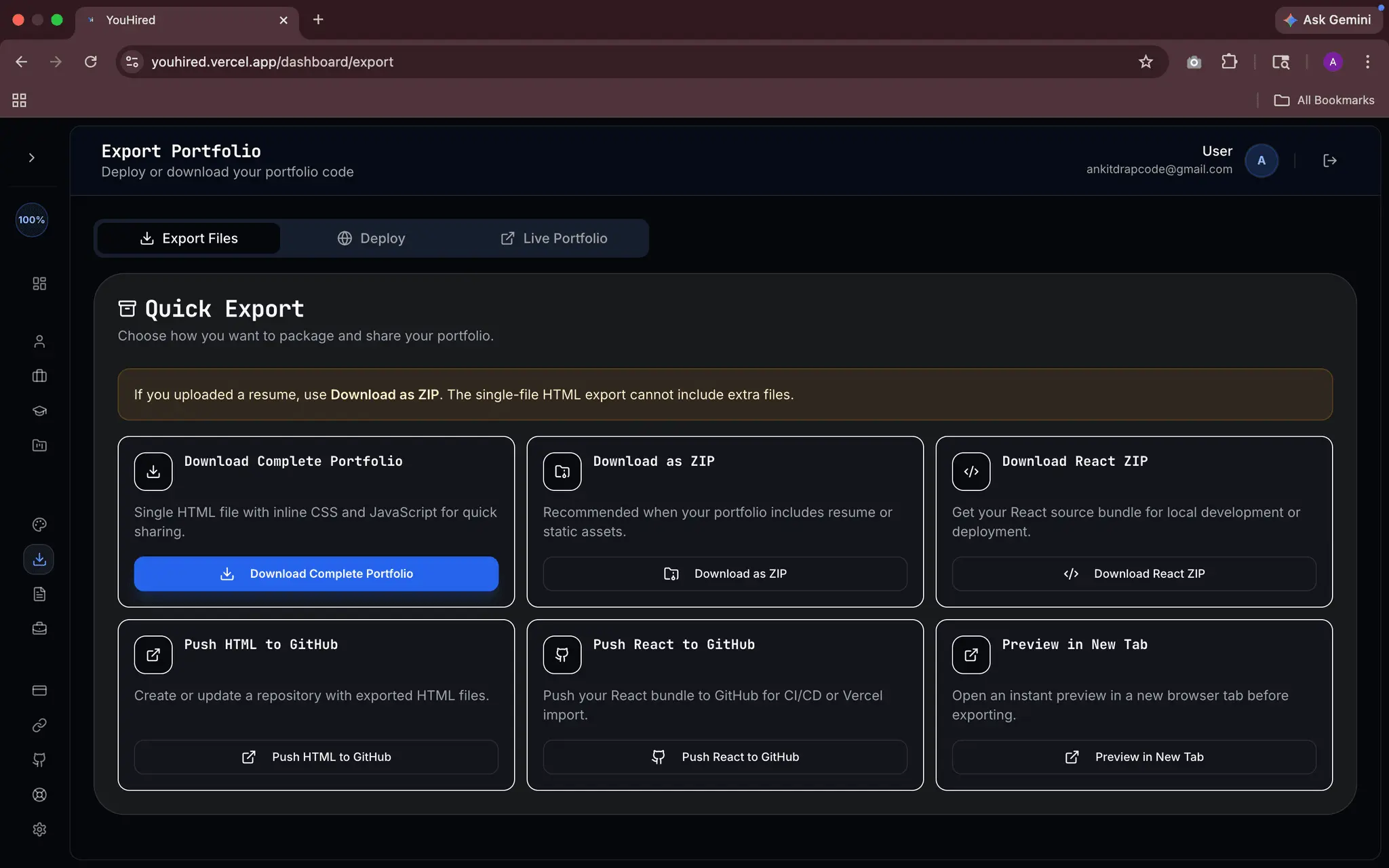 Screenshot 3 of YouHired