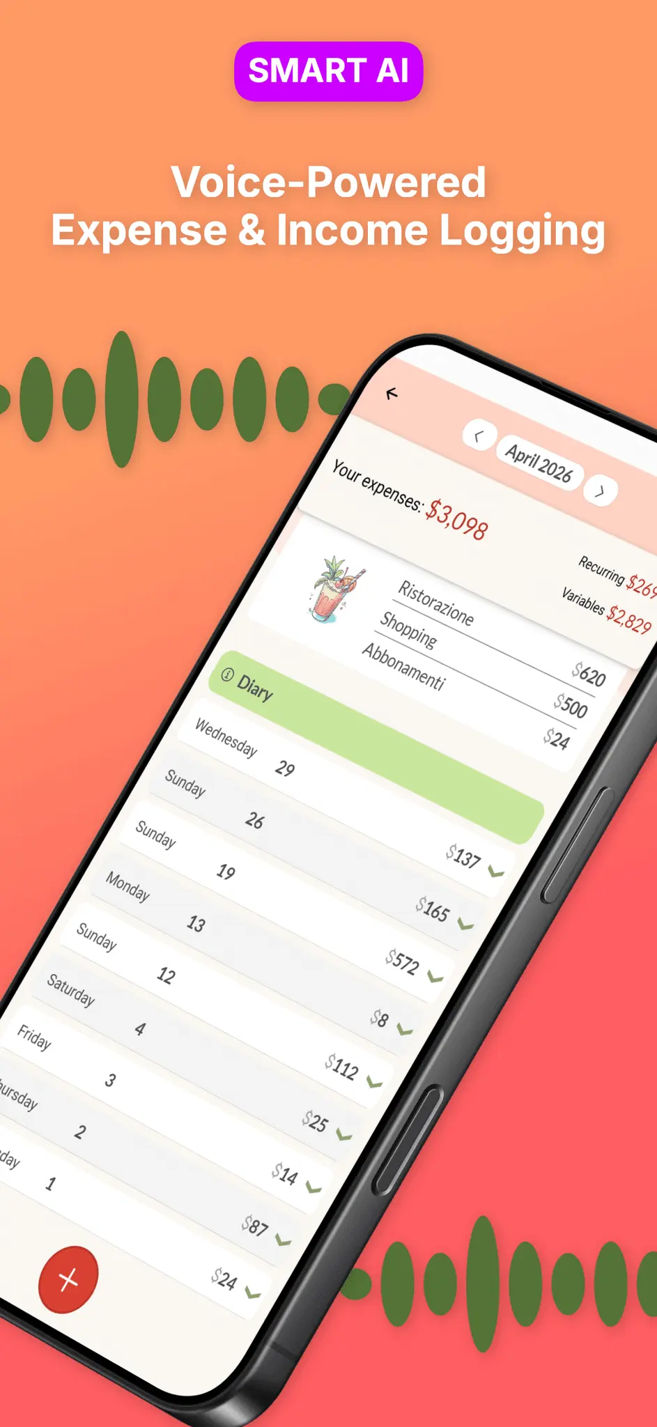 Screenshot 4 of Kakebo AI