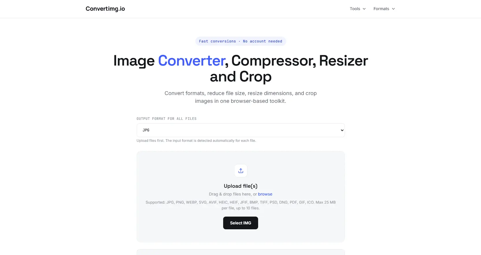 Screenshot 3 of Convertimg.io
