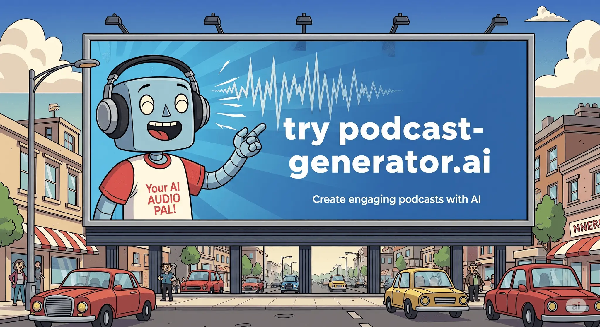 Screenshot 1 of podcast-generator.ai