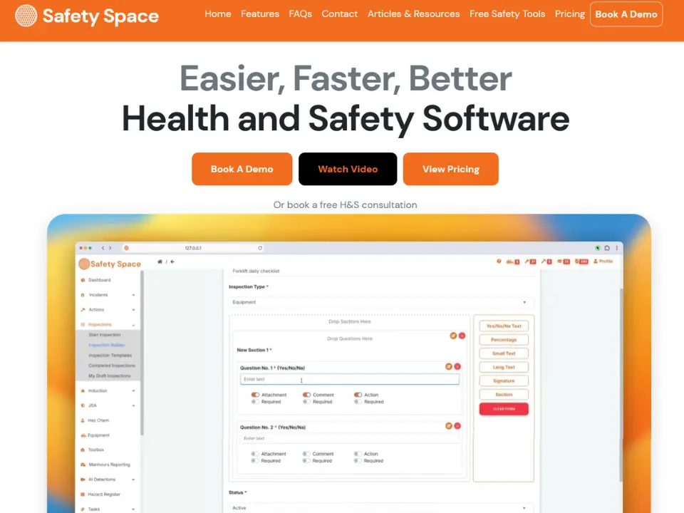 Screenshot 1 of Safety Space