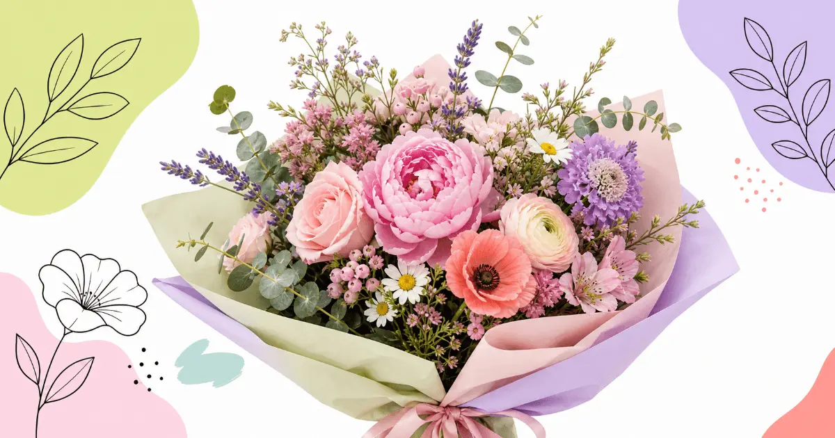 Screenshot 1 of Digital Flower Bouquet