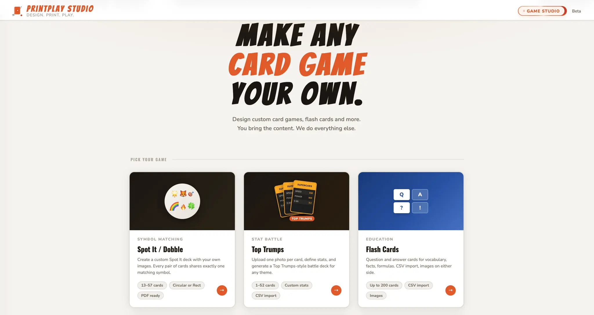 Screenshot 1 of PrintPlay Studio