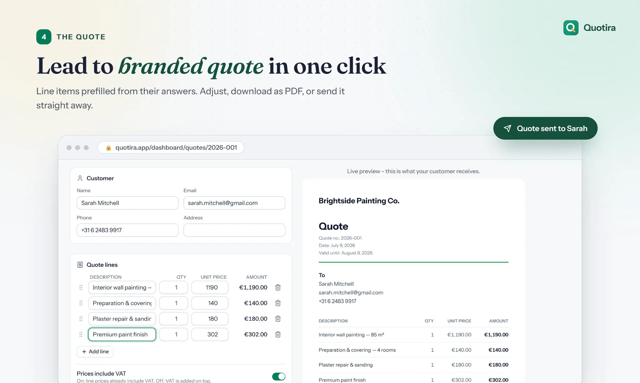 Screenshot 5 of Quotira