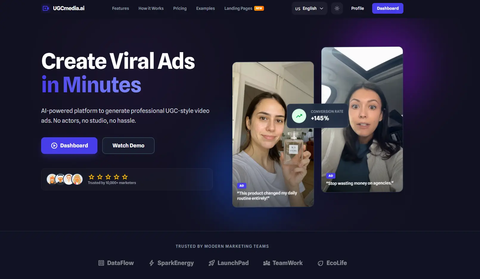 Screenshot 2 of UGCmedia.ai 