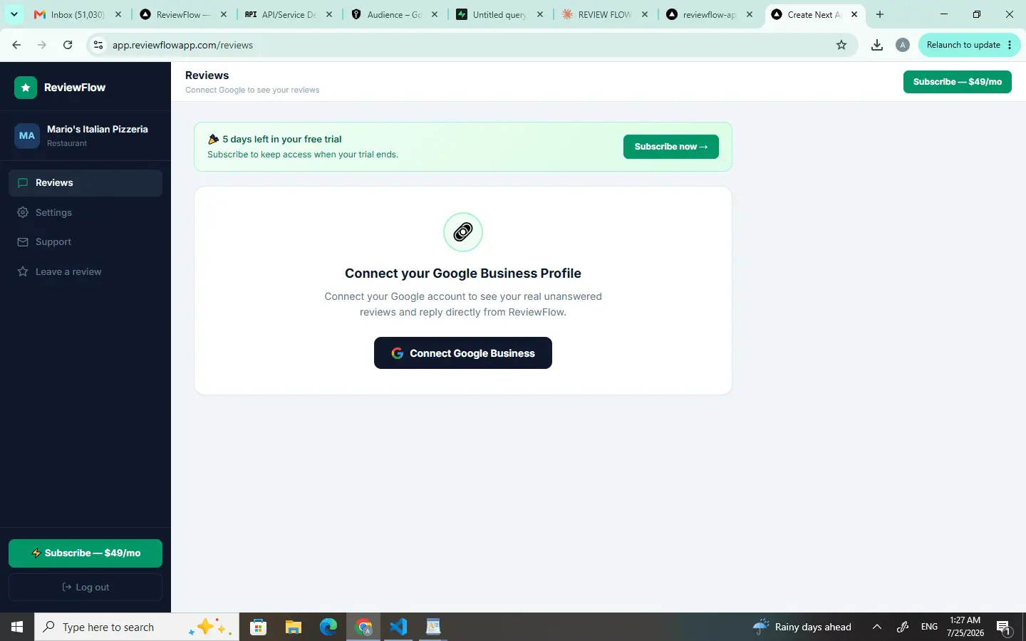 Screenshot 4 of ReviewFlow