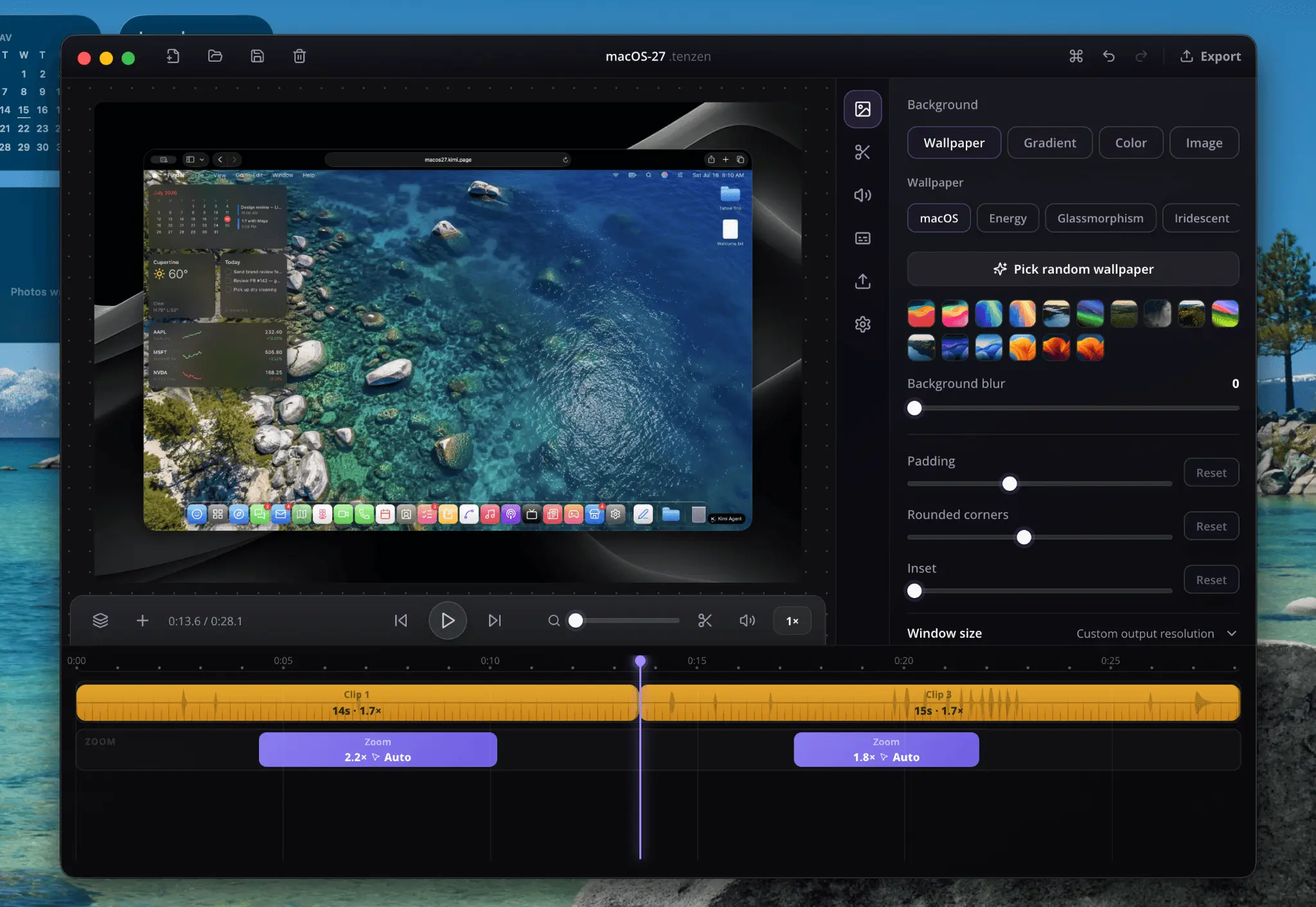 Screenshot 1 of Tenzen Studio