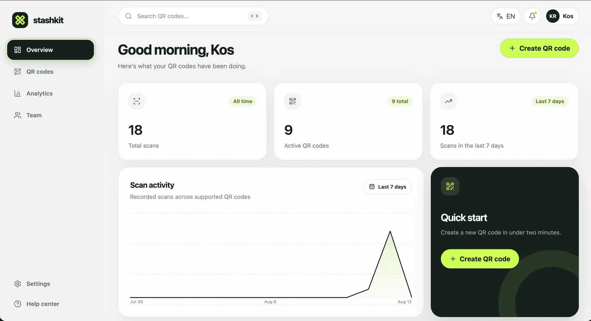 Screenshot 1 of StashKit
