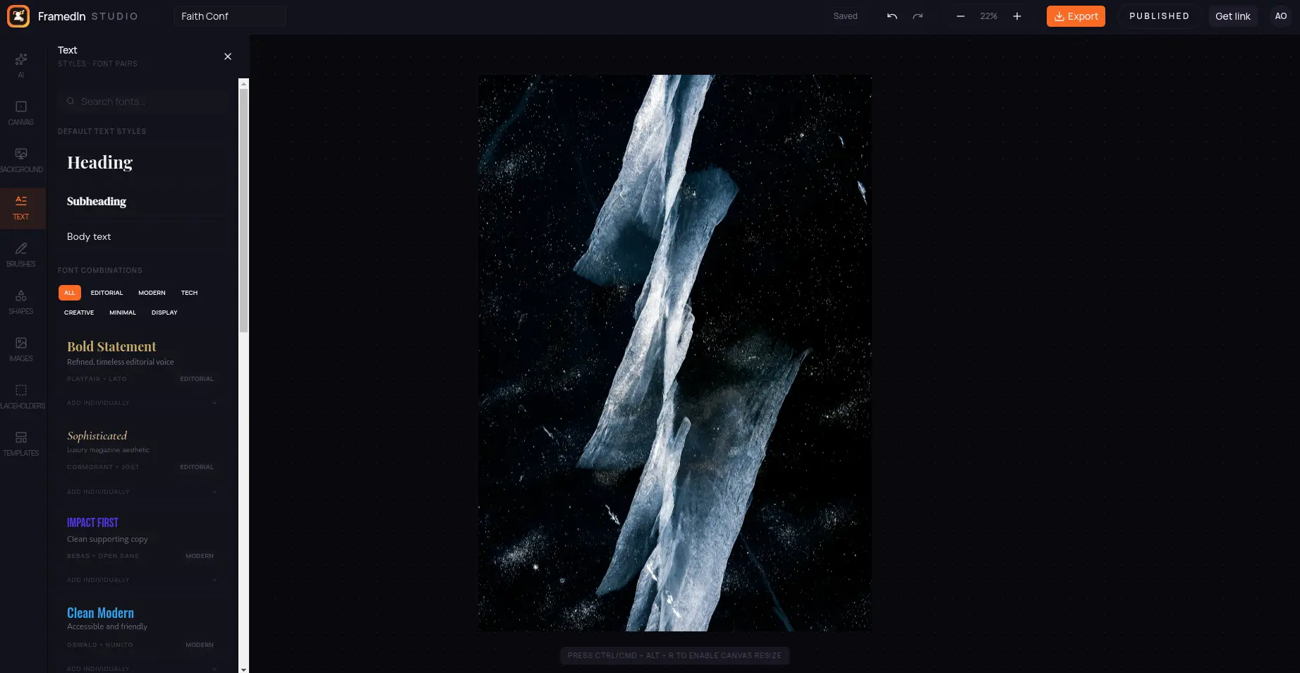 Screenshot 1 of FramedIn