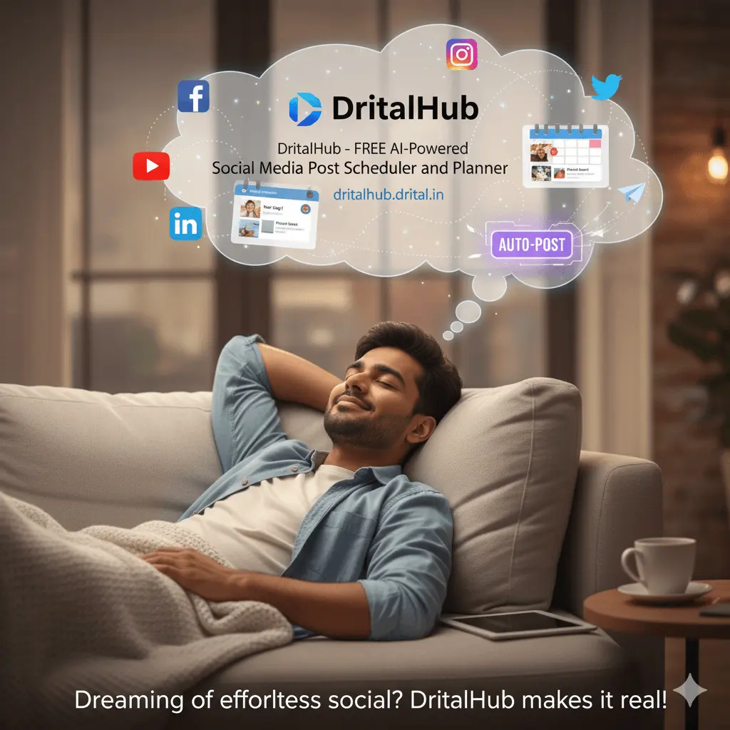 Screenshot 8 of DritalHub - FREE Social Media Scheduler