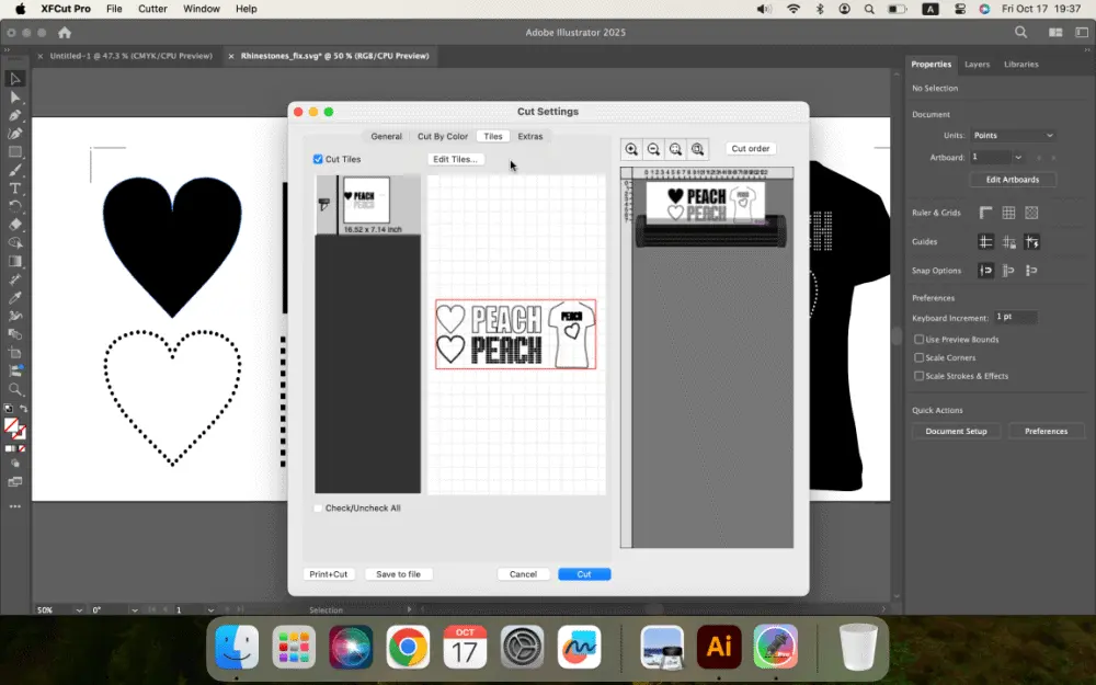 Screenshot 7 of XFCut Pro Vinyl Cutter Software Plugin