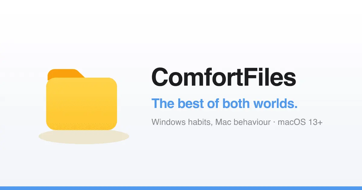 Screenshot 1 of ComfortFiles