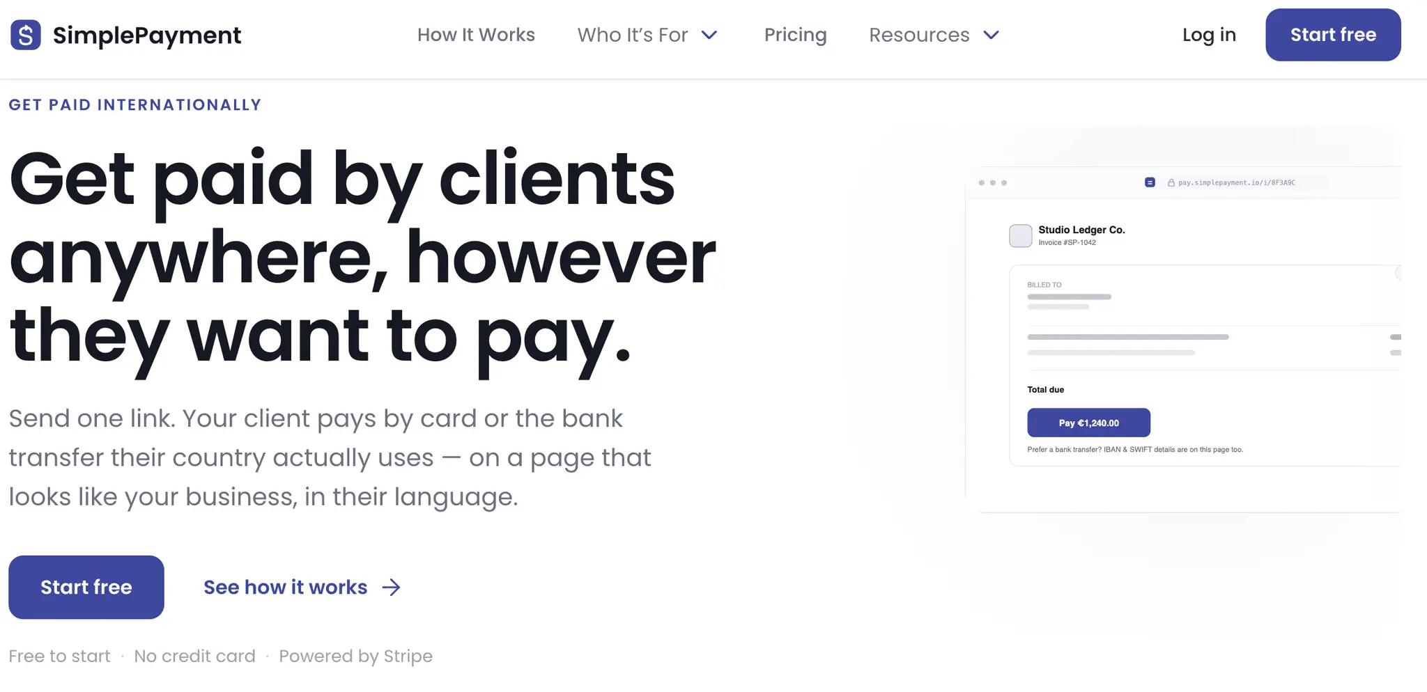 Screenshot 1 of SimplePayment