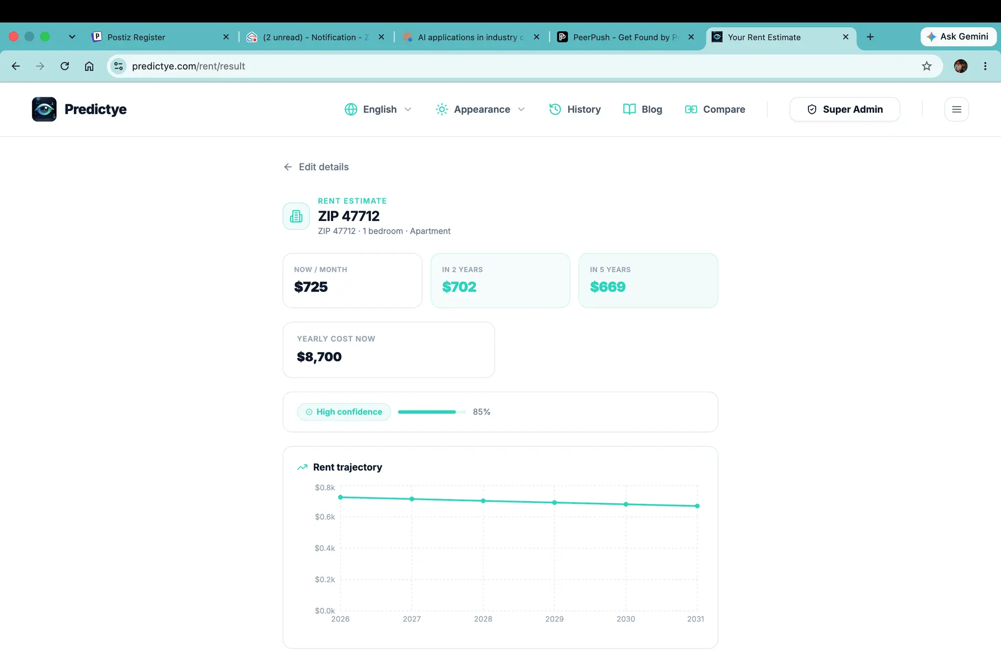 Screenshot 5 of Predictye